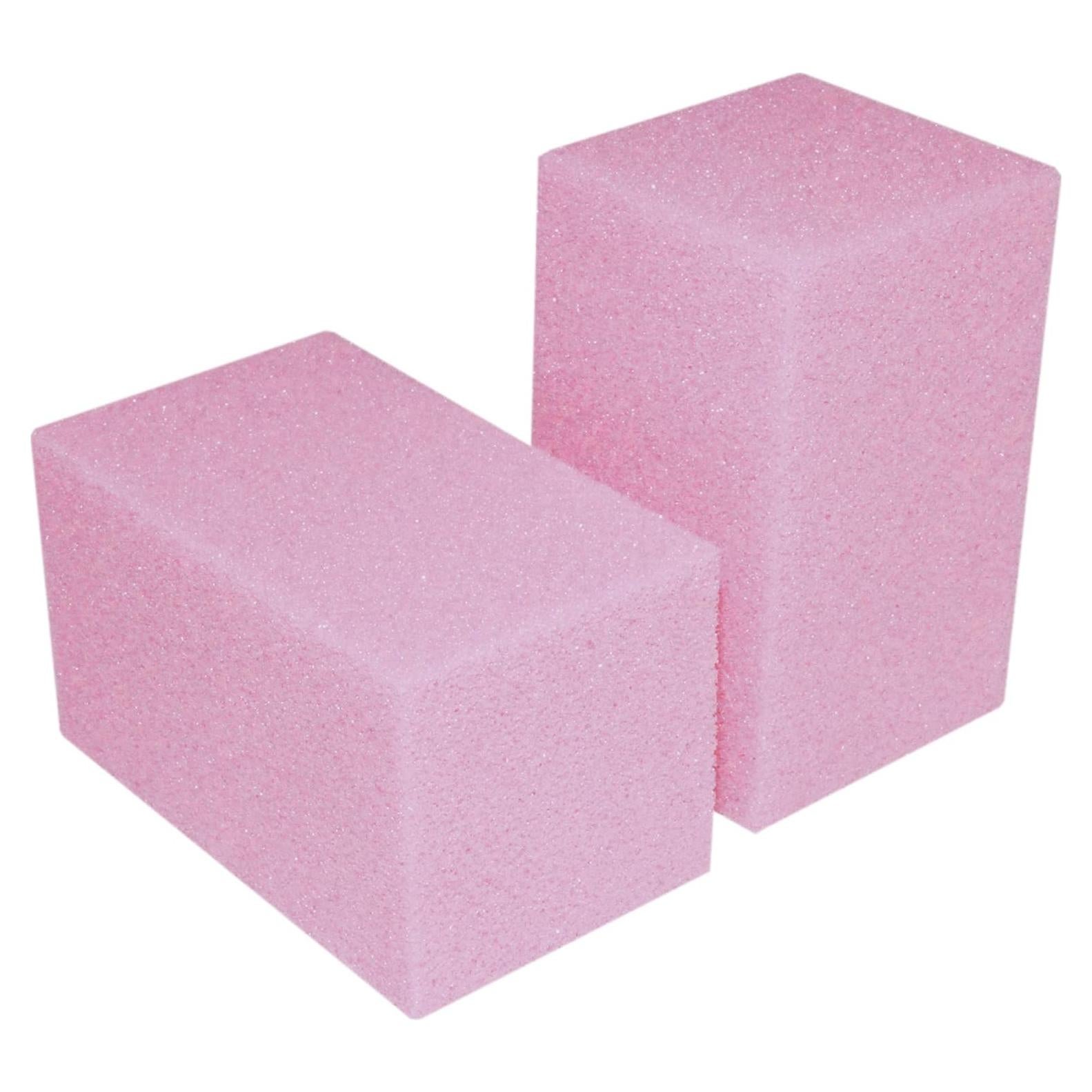 Ejercitadores de Mano de Espuma Rosa Rehabilitation Advantage - Paquete de 16