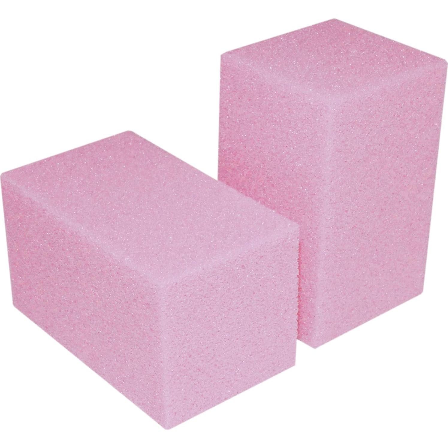 Ejercitadores de Mano de Espuma Rosa Rehabilitation Advantage - Paquete de 16