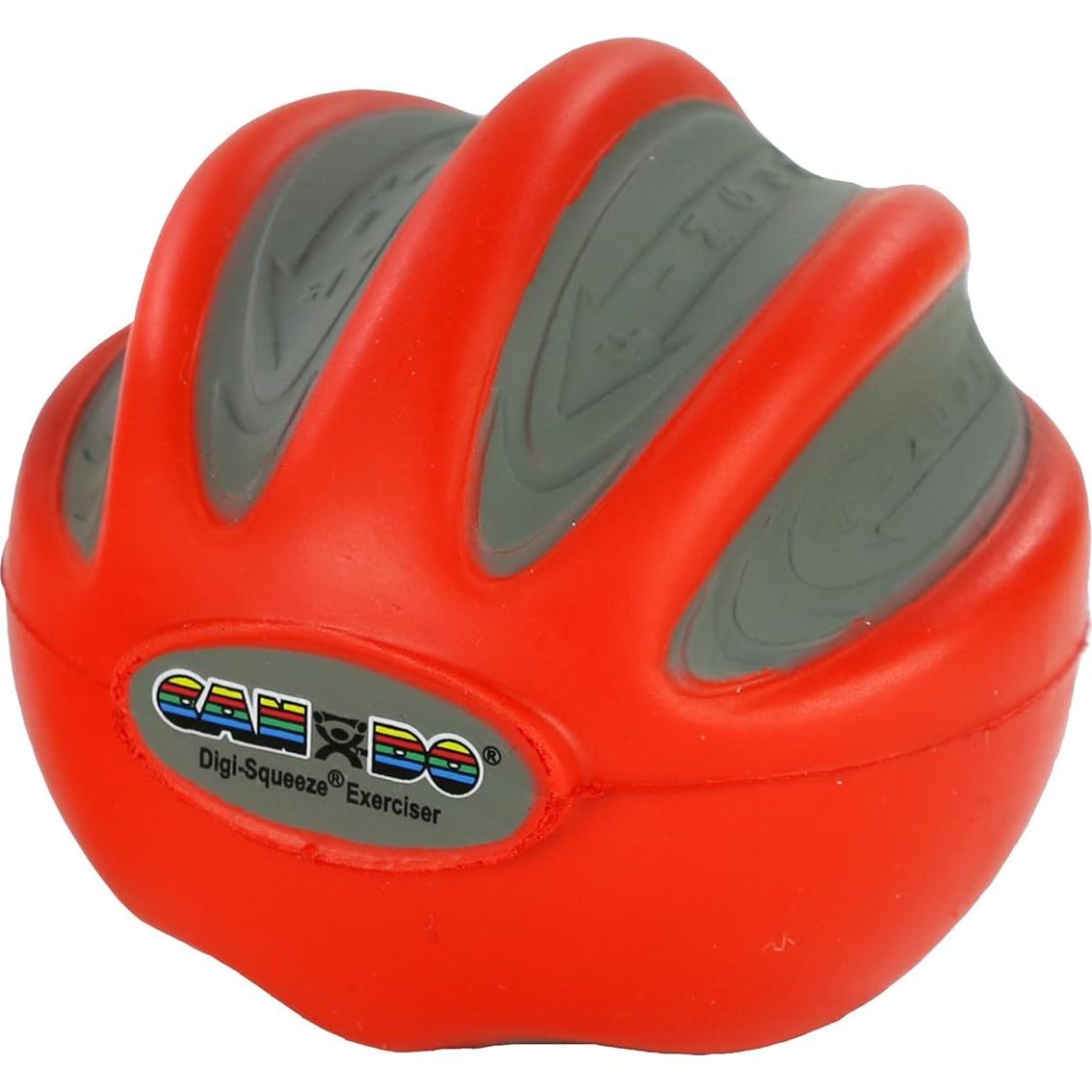 Ejercitador de Mano CanDo Digi-Squeeze Mediano Rojo Ligero