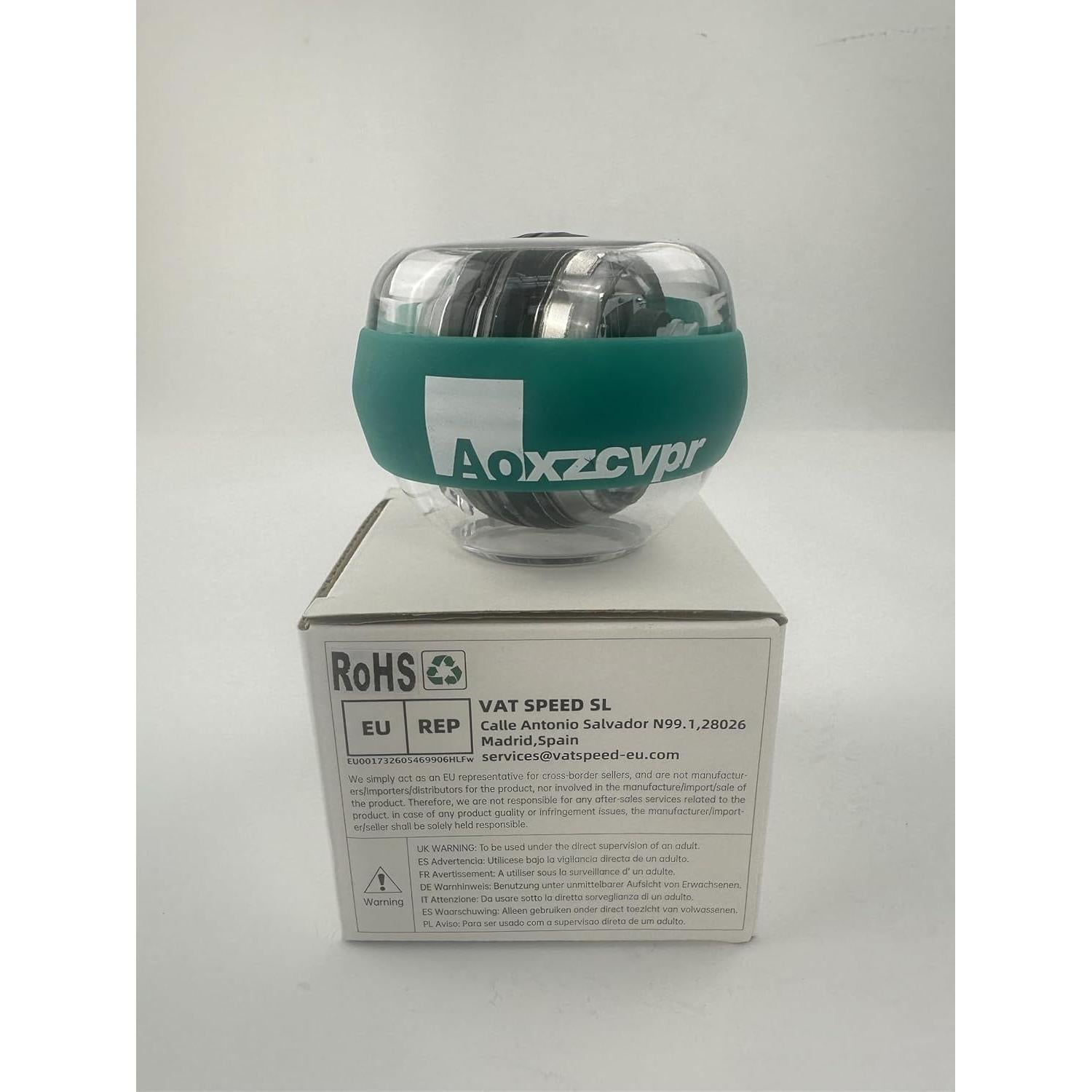 Ejercitador de Muñeca Aoxzcvpr W-24001 - Giroscópico LED