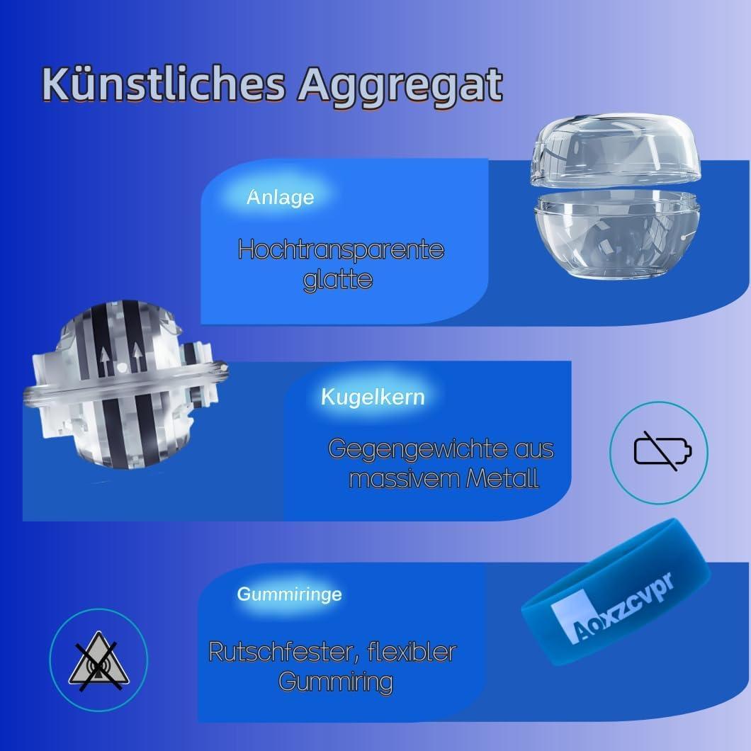 Ejercitador de Muñeca Aoxzcvpr W-24001 - Giroscópico LED