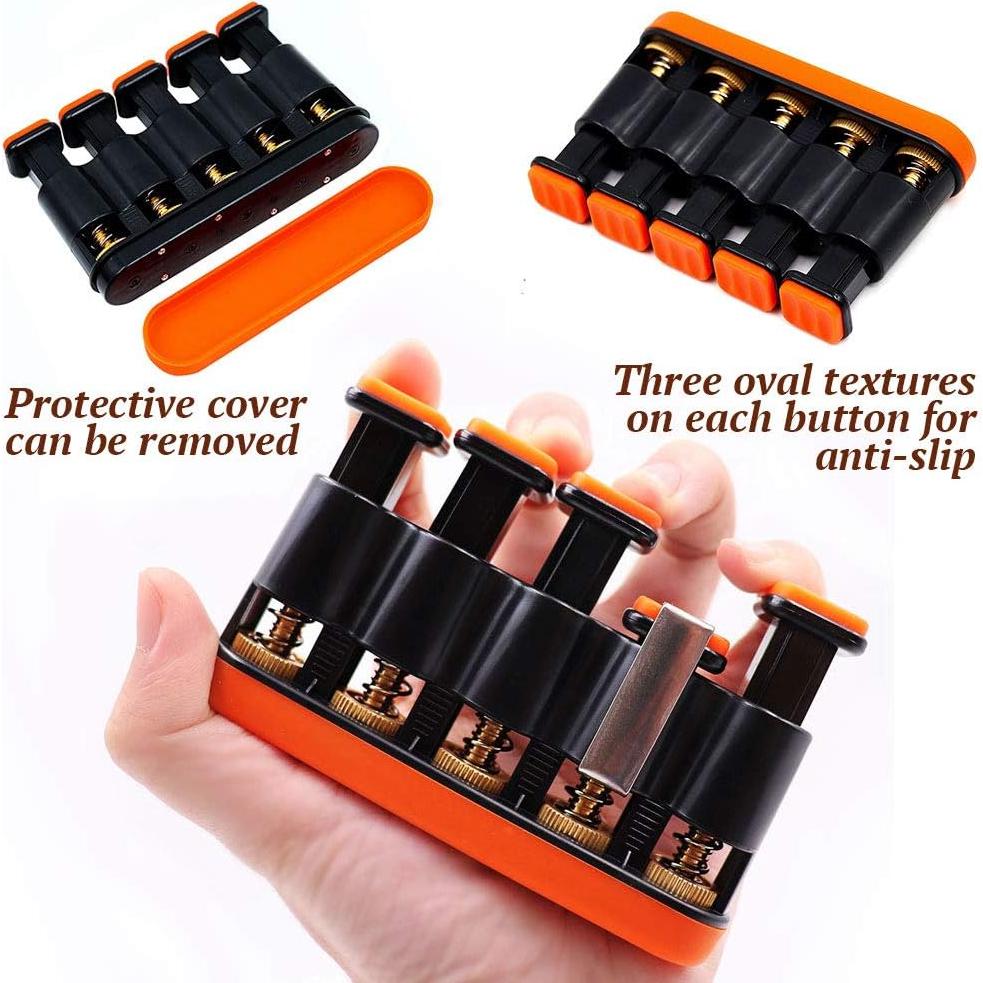 Ejercitador de Dedos DILIMI para Guitarra - Ajustable 1.36 a 3.86 kg