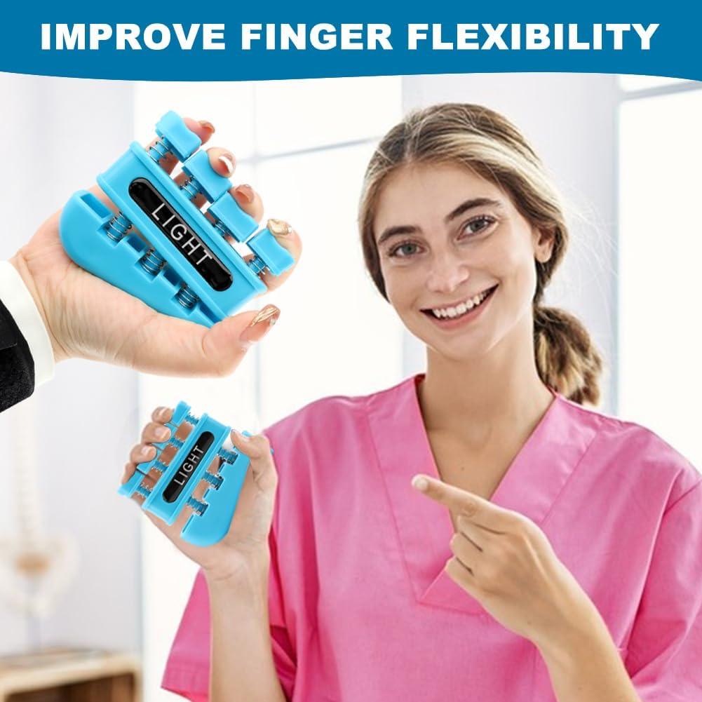 Fortalecedor de Dedos Restynic - Ejercitador de Mano 4 Niveles