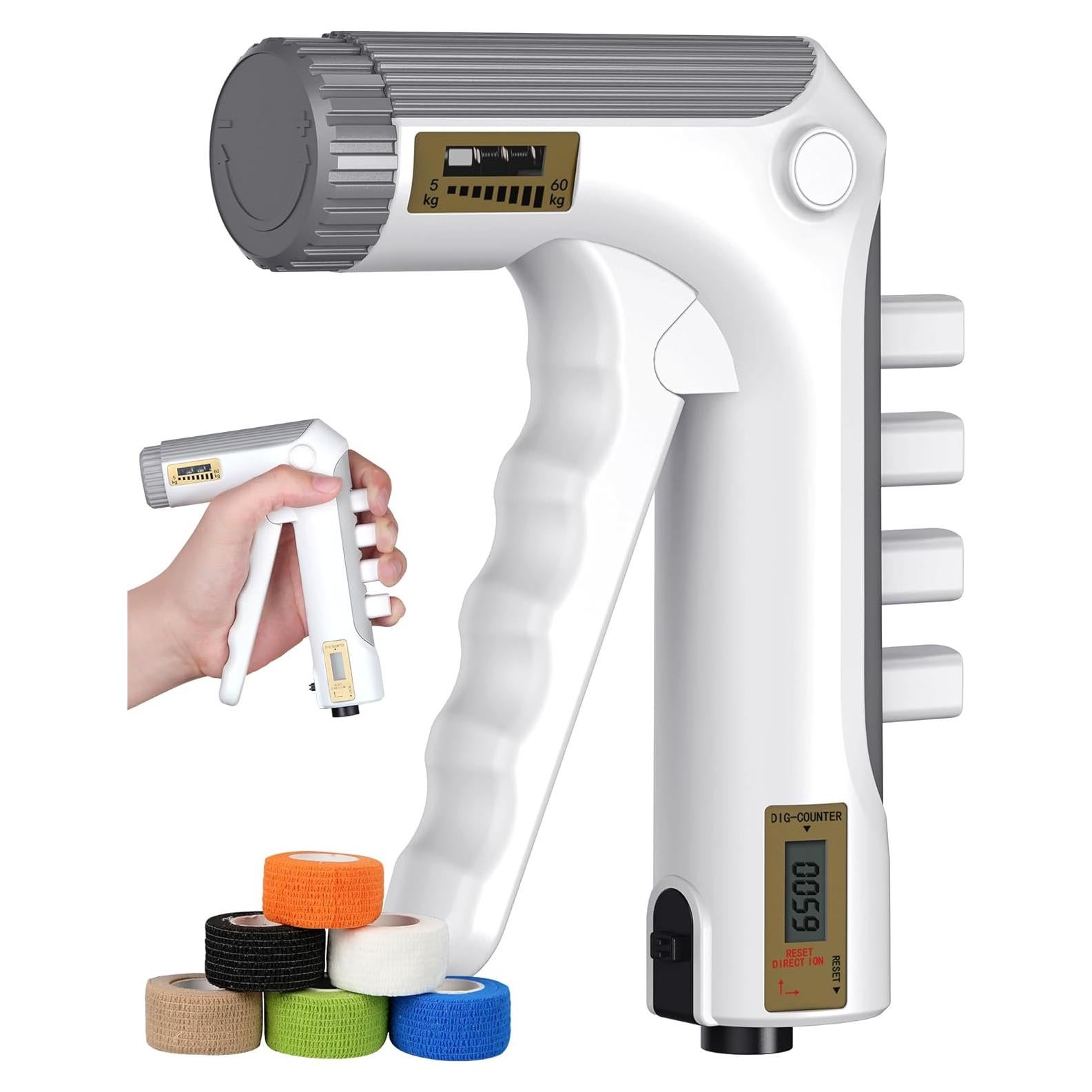 Entrenador de Fuerza de Agarre JGM WL11 Ajustable 5-60 kg