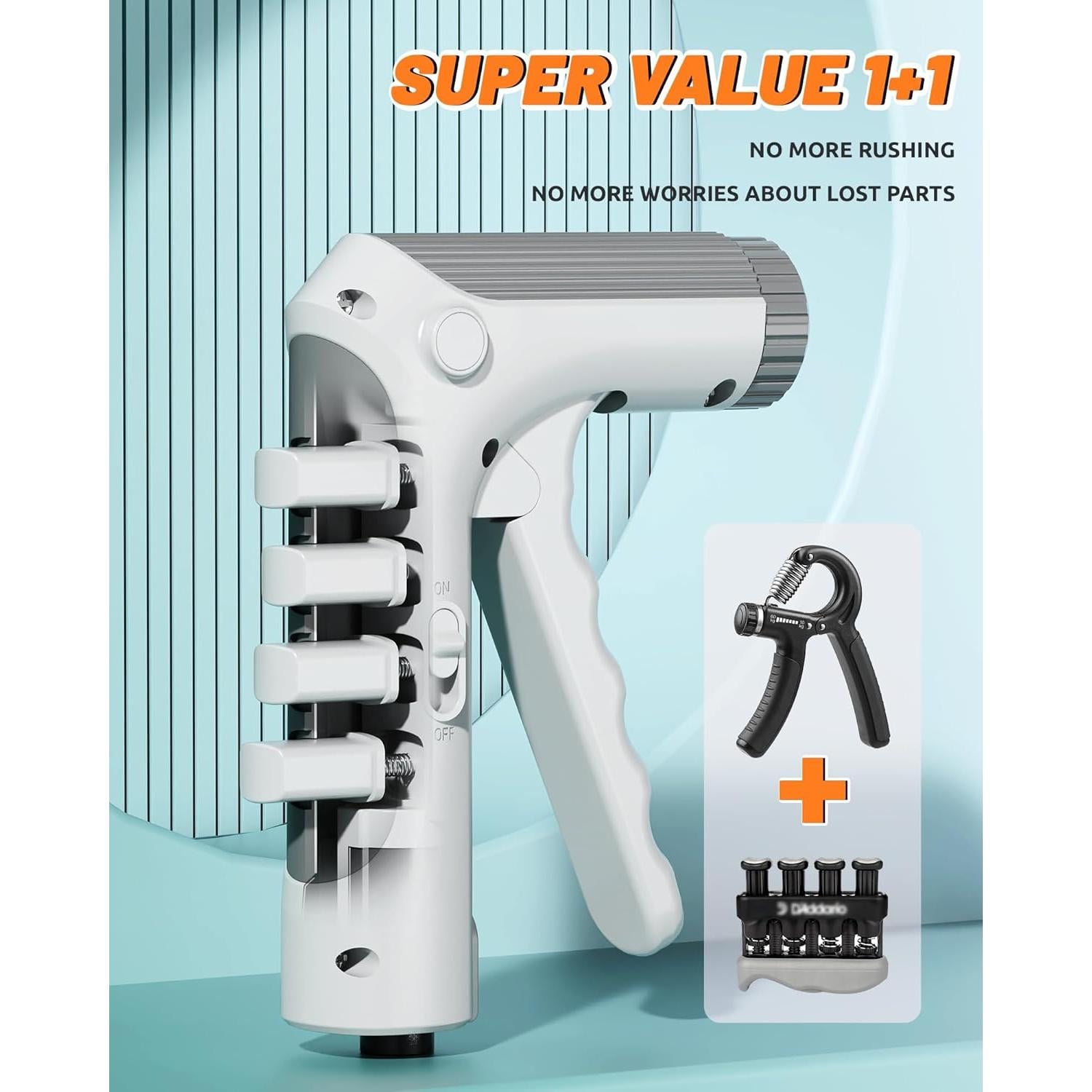 Entrenador de Fuerza de Agarre JGM WL11 Ajustable 5-60 kg