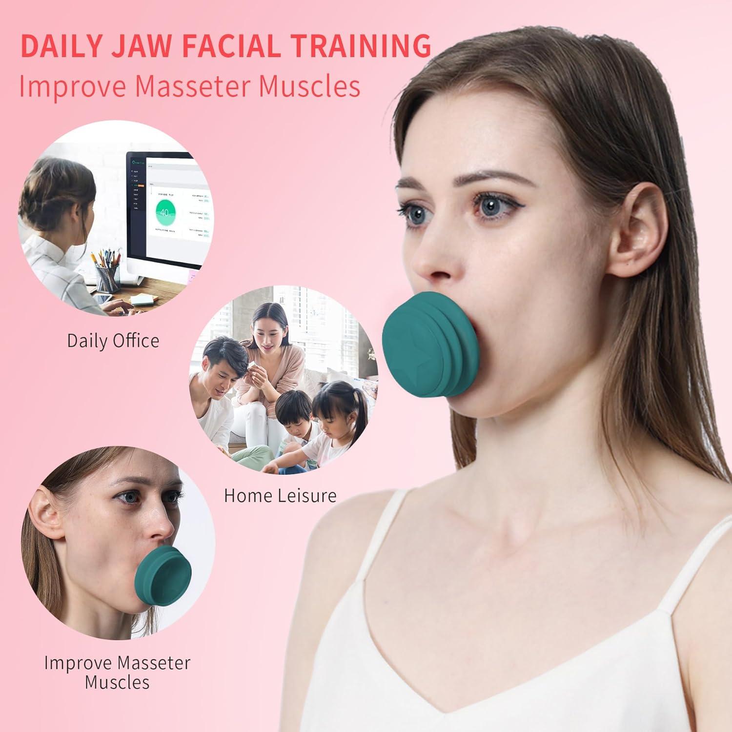 Ejercitador Facial Unisex JANMISI para Doble Papada 60mm