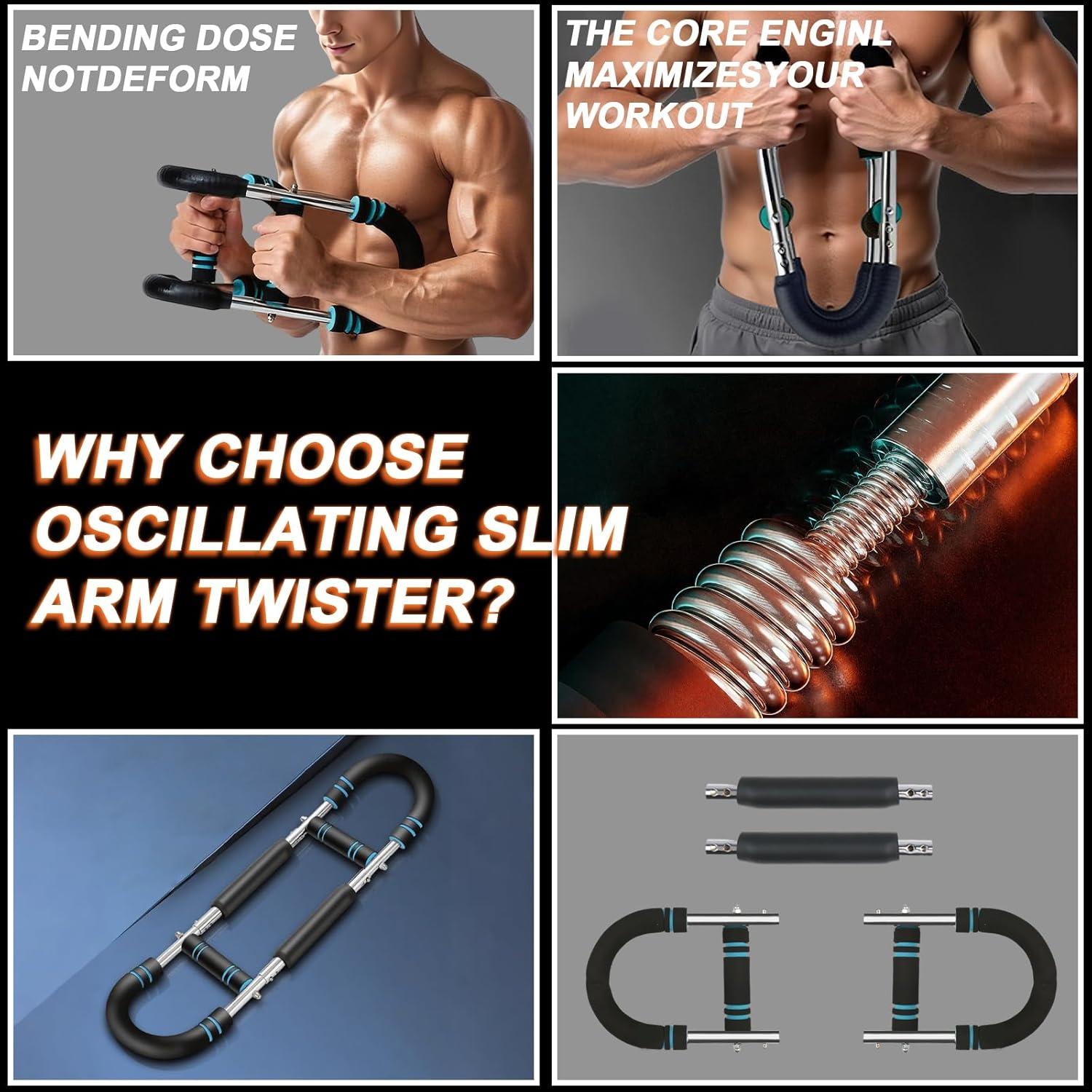 Ejercitador de Brazo Twister JIEFNGD Ajustable 1.54kg