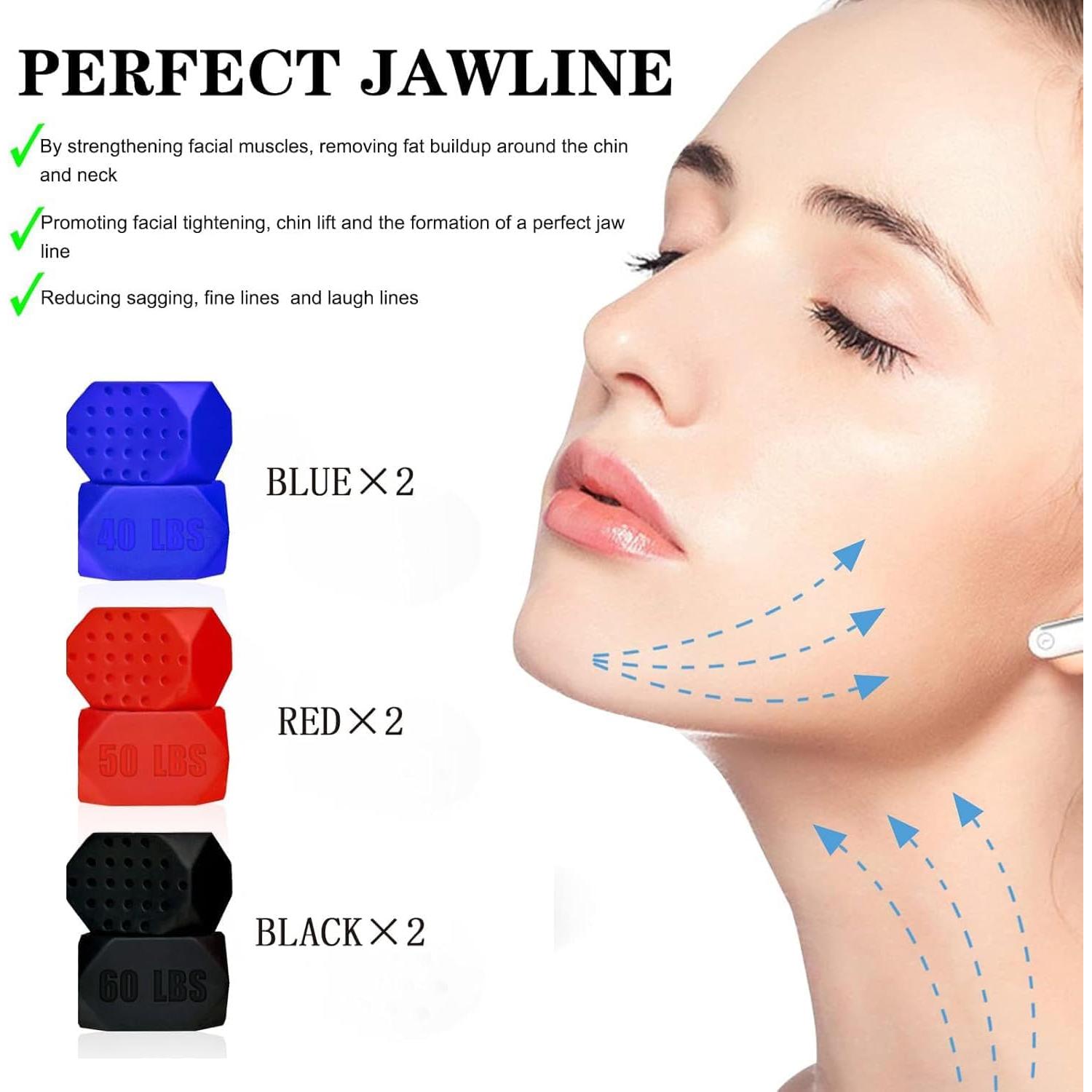 Ejercitador de Mandíbula FGVOPJM 3 Niveles Resistencia Silicona