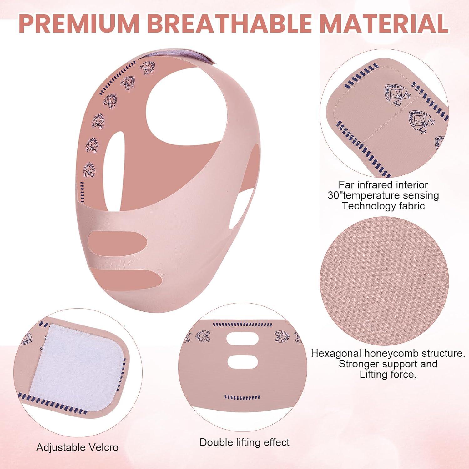 Correa Reutilizable Elevadora de Mandíbula CIATBYYJ - Transpirable