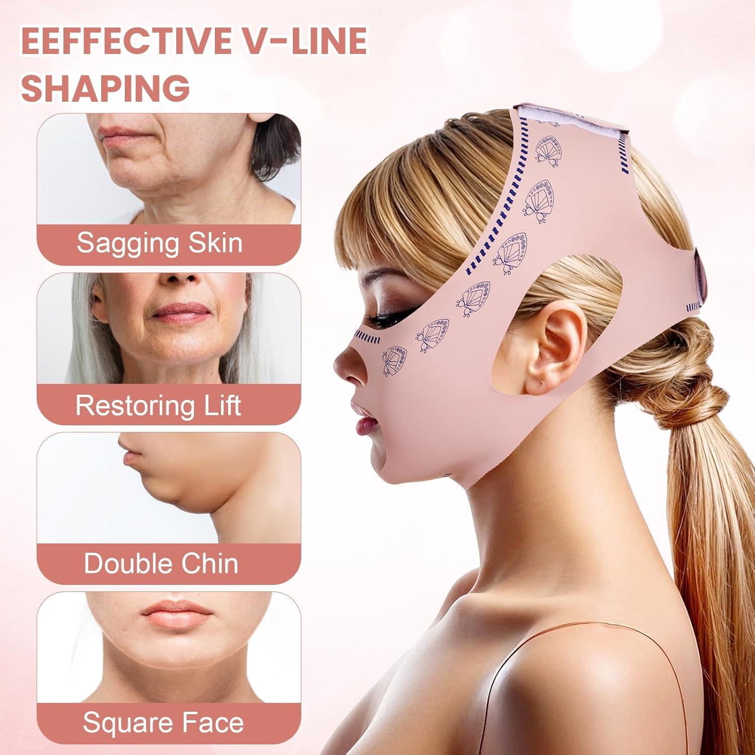 Correa Reutilizable Elevadora de Mandíbula CIATBYYJ - Transpirable