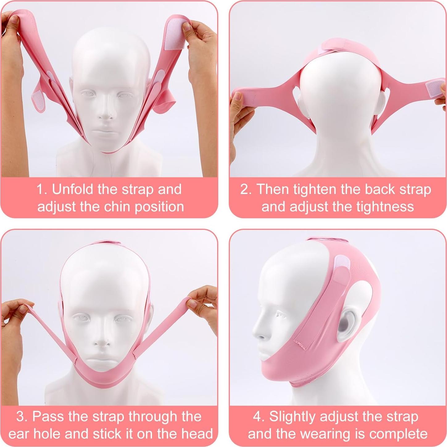 Correa para Doble Barbilla Lasuroa - Reutilizable y Ajustable