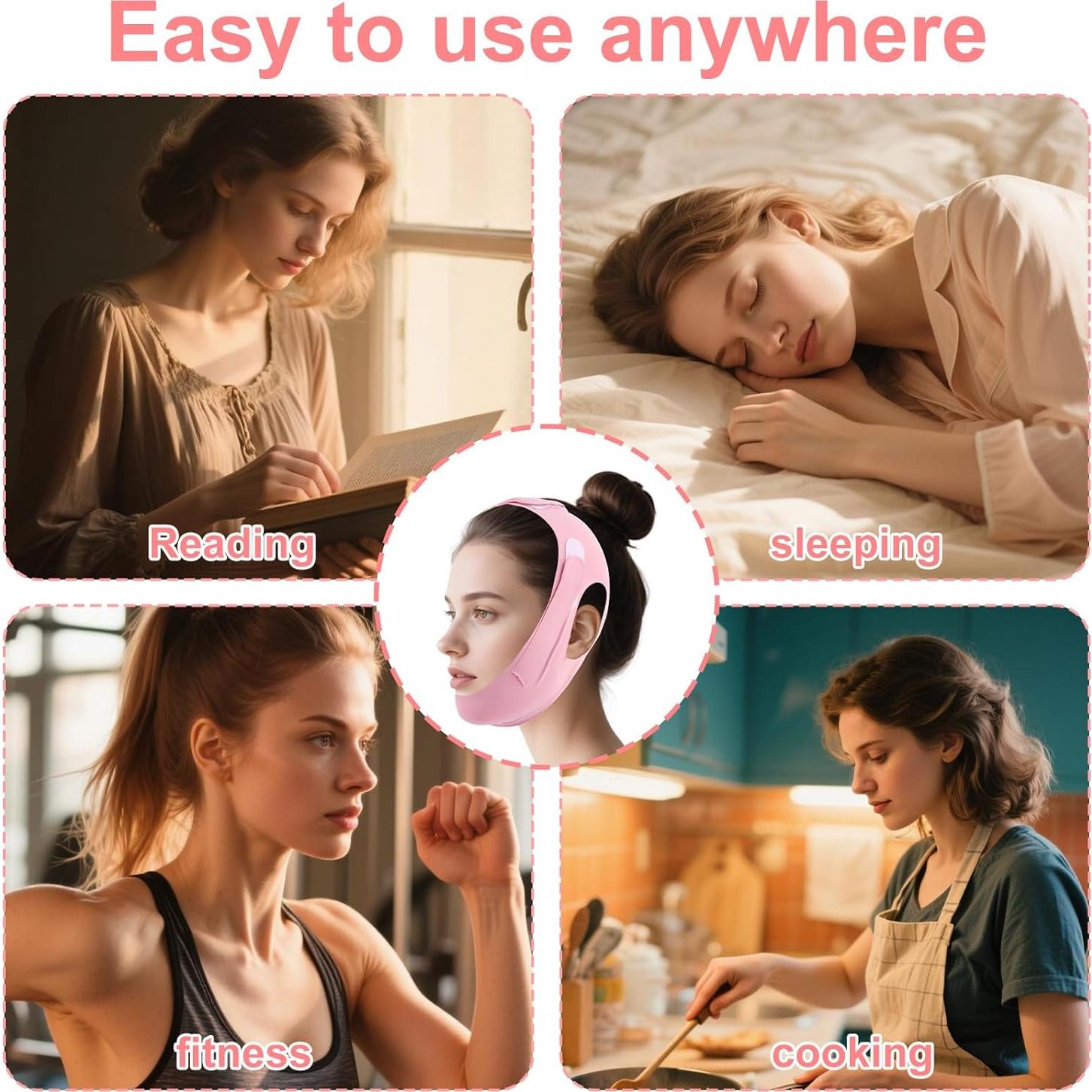 Correa para Doble Barbilla Lasuroa - Reutilizable y Ajustable