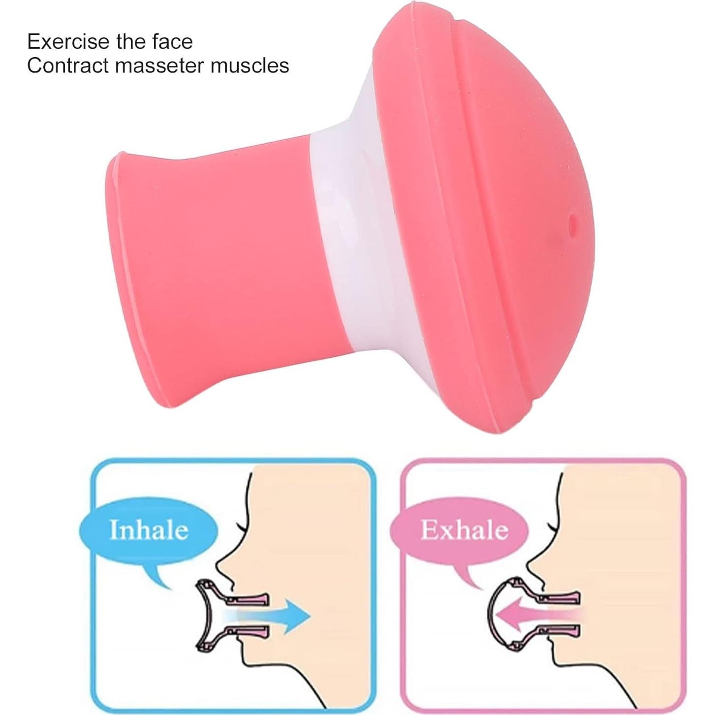 Ejercitador Facial Jiawu para Doble Papada y Cuello - Silicona