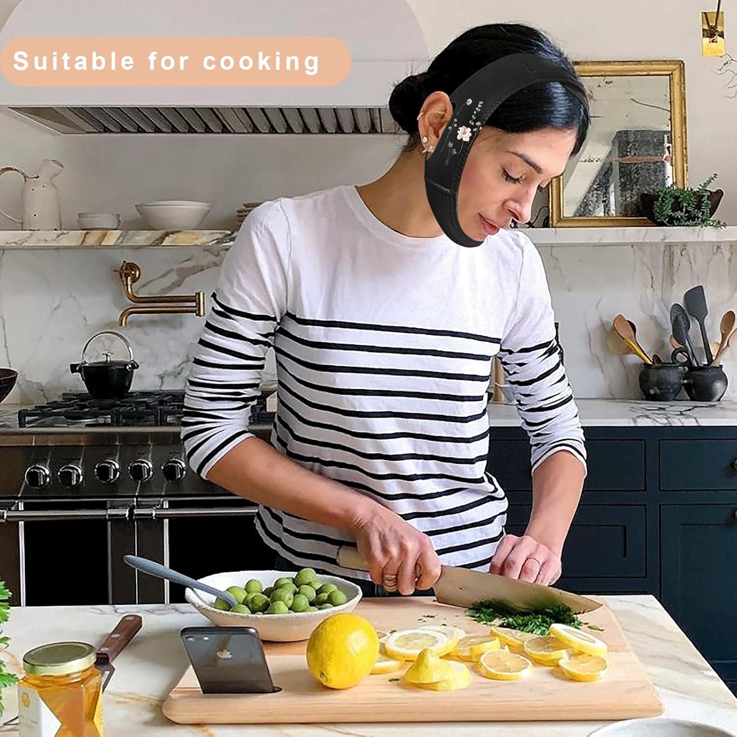 Correa para Barbilla para Dormir Yuibthr - Elevadora V Negra