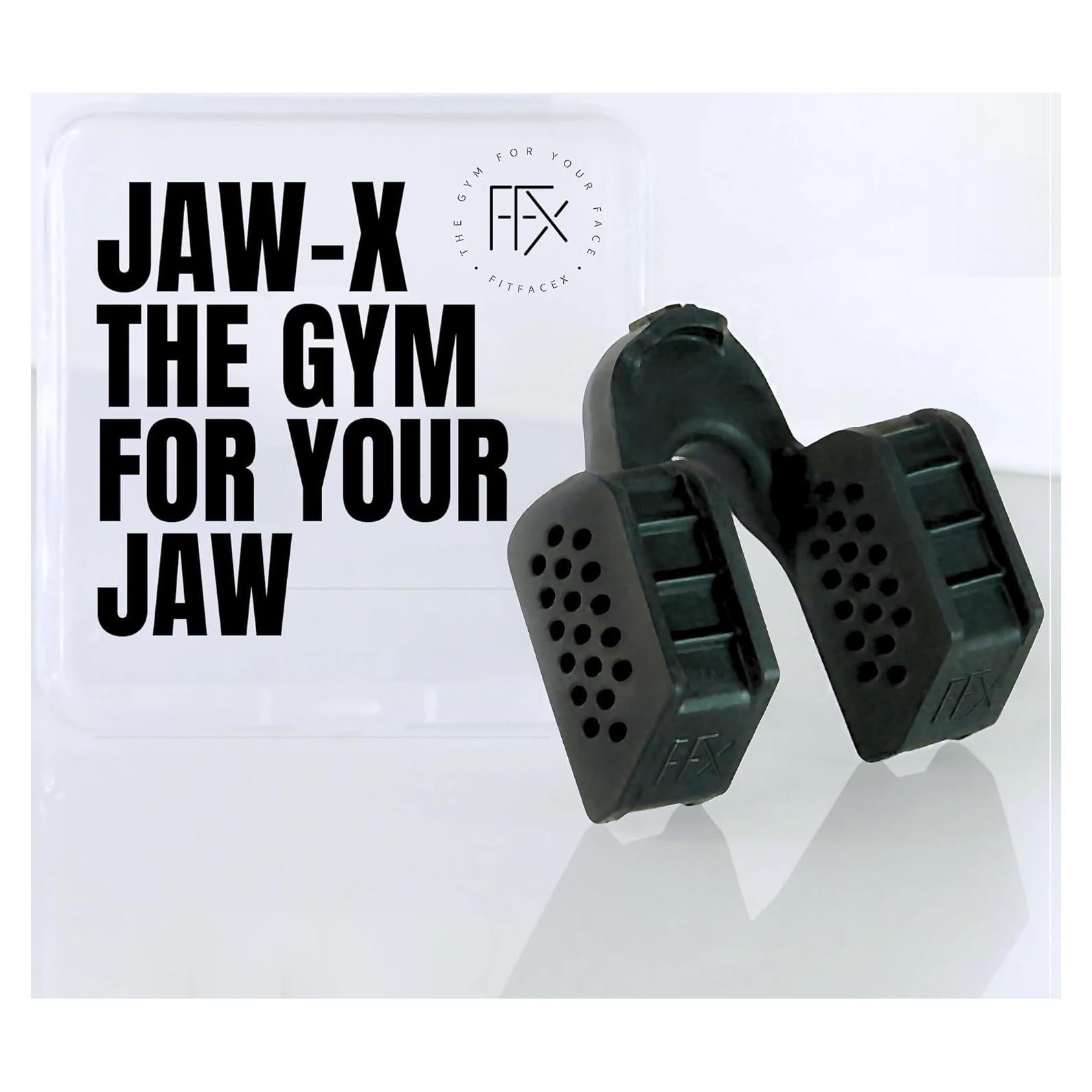 Entrenador de Mandíbula JAW-X Pro - Ejercitador Facial Completo