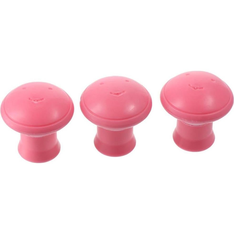 Ejercitador Facial Gofidin 3 Pcs Silicona Rosa para Adelgazar