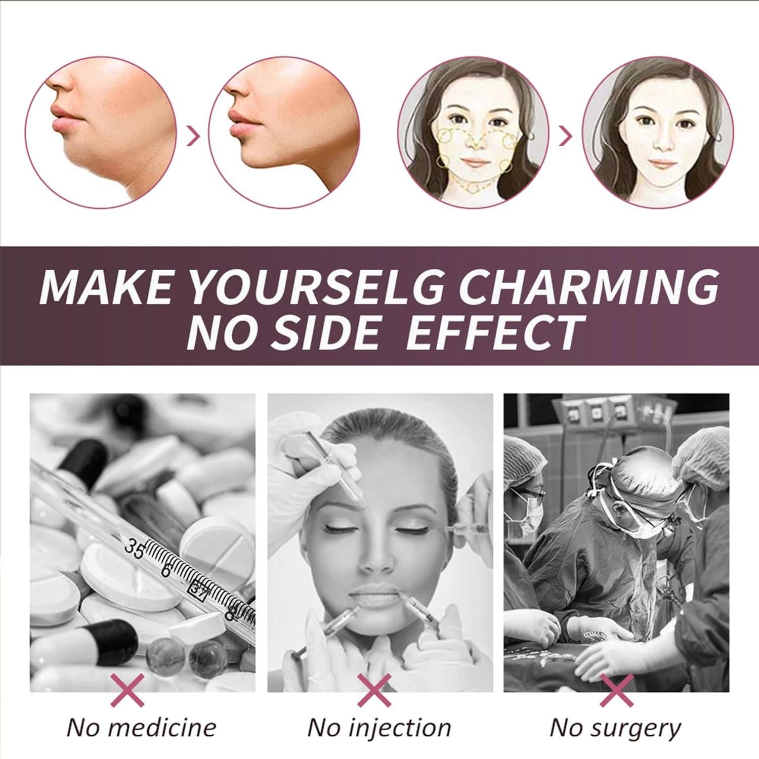 Correa Facial Ajustable YSEDF para Tonificación Mandíbula