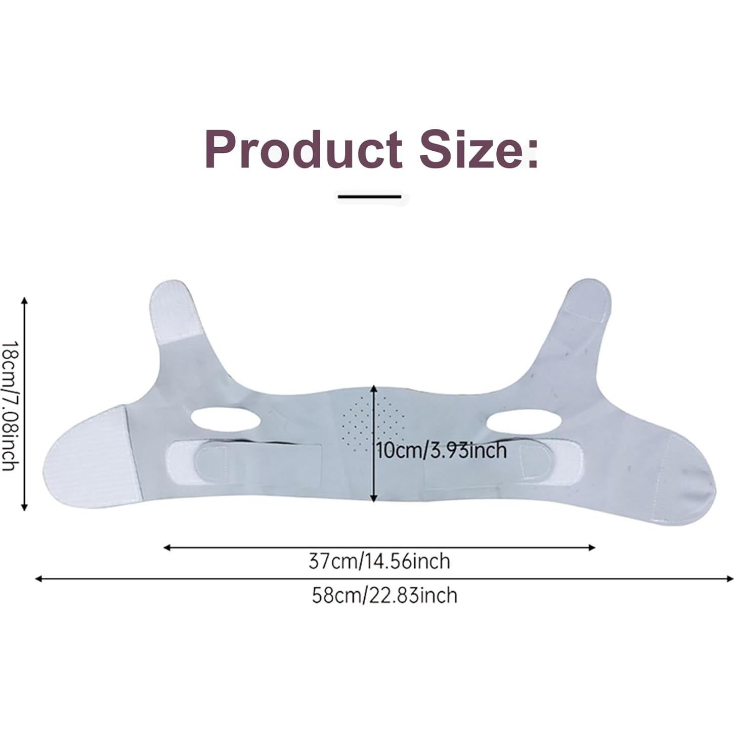 Correa Facial Ajustable YSEDF para Tonificación Mandíbula