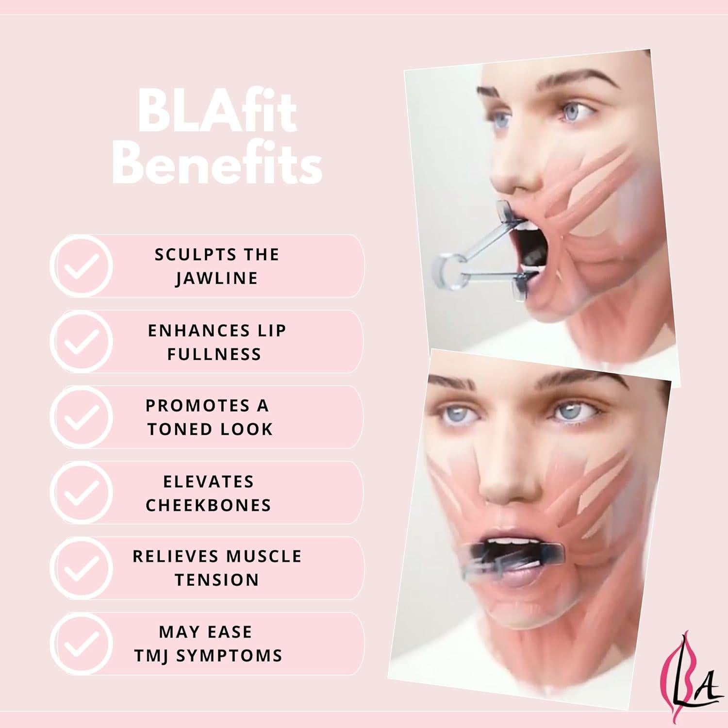 Dispositivo de Aumento de Labios BLAfit Rosa Melocotón 320g