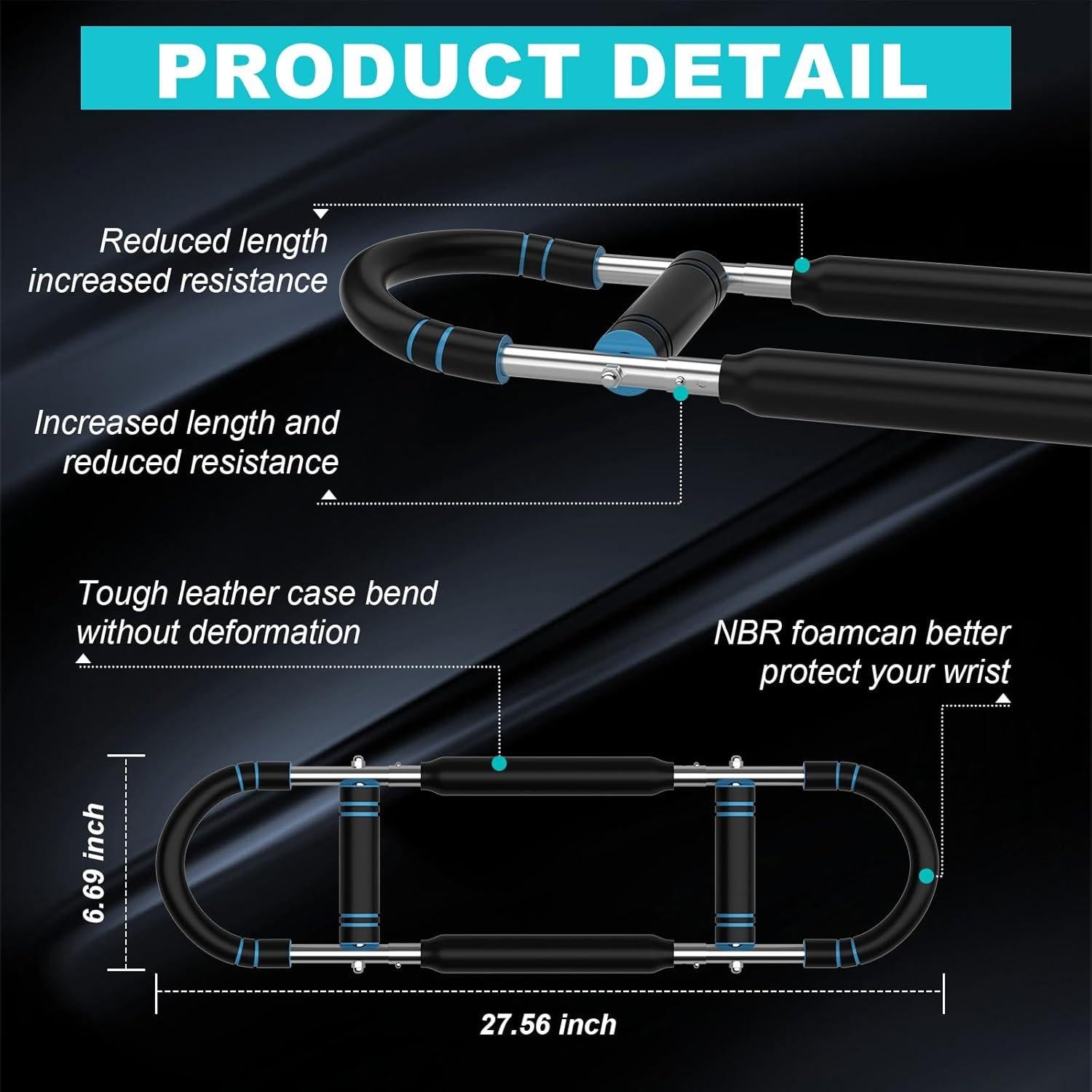 Entrenador de Pecho y Brazos Ajustable Furnhome 29.5-49.9kg