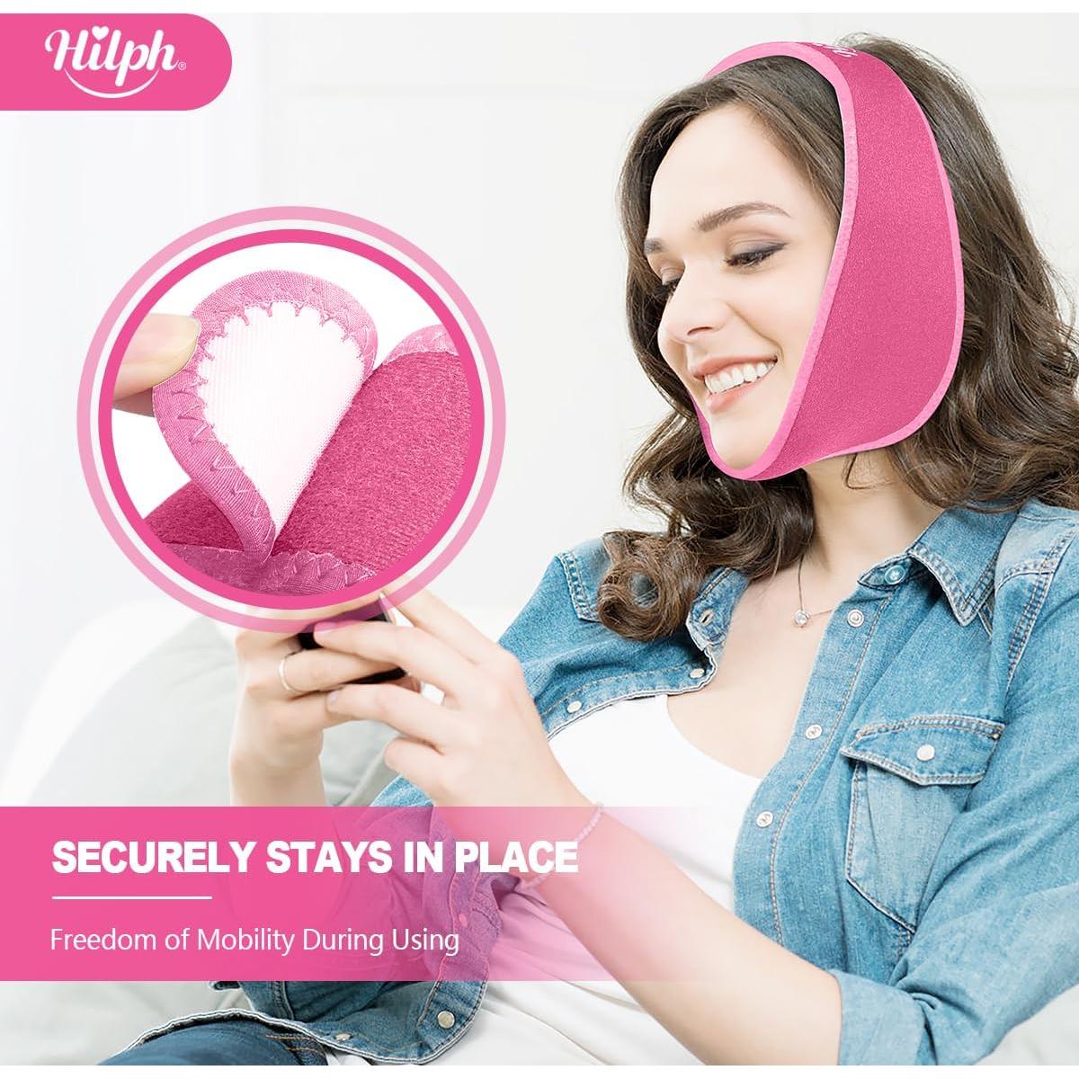 Paquete de Hielo para Cara Hilph con Envoltura Lavable y 4 Repuestos