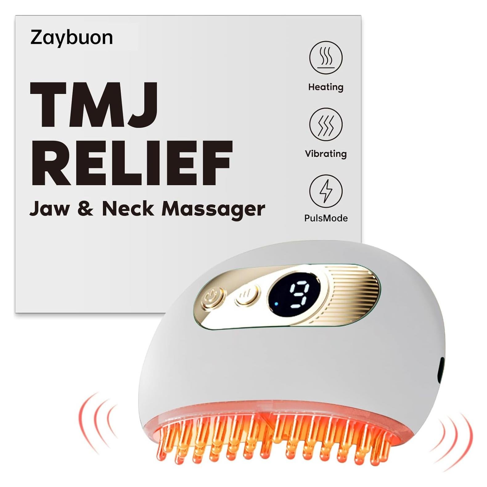 Masajeador TMJ Chenzhou L2 Ergonómico con Calor y Vibración