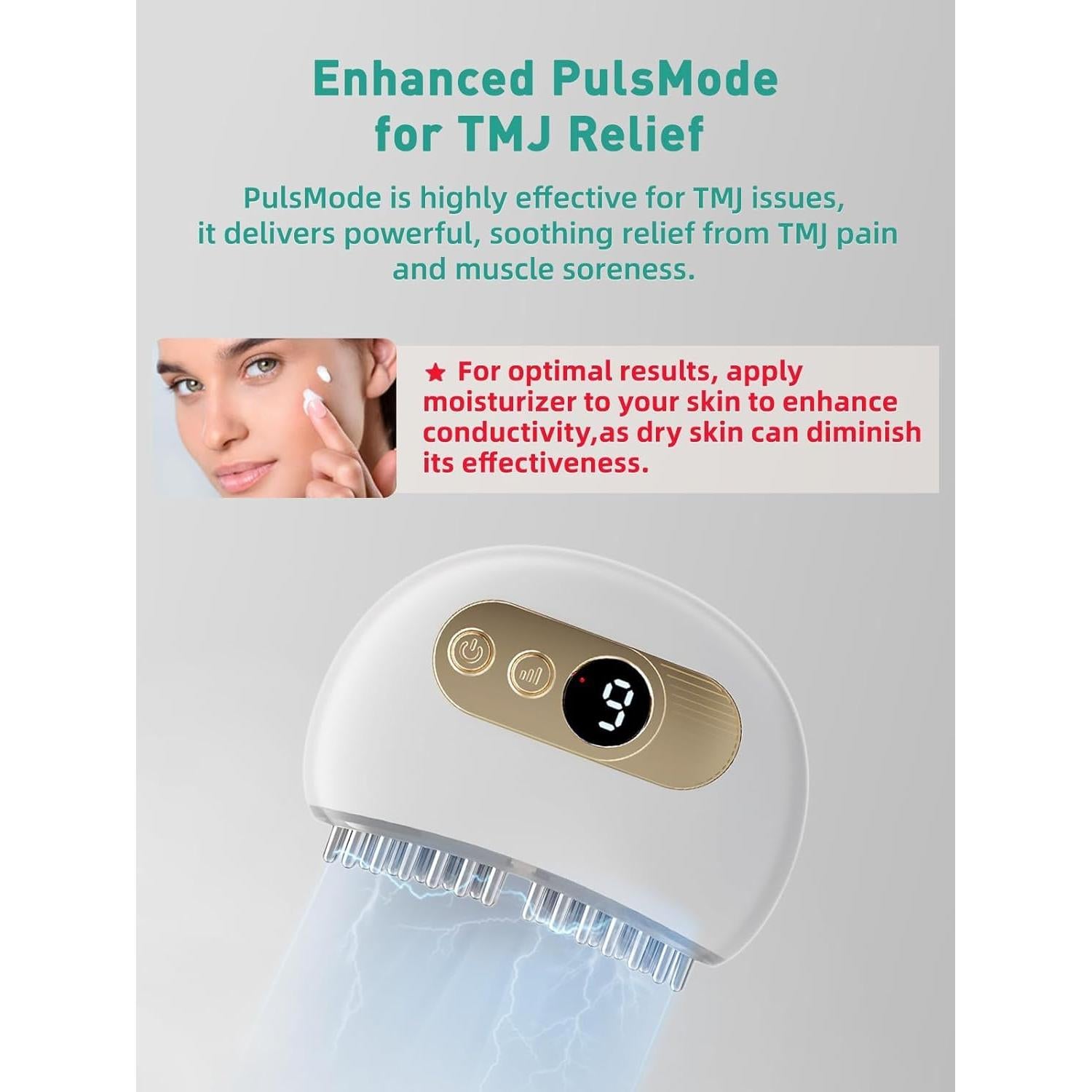 Masajeador TMJ Chenzhou L2 Ergonómico con Calor y Vibración