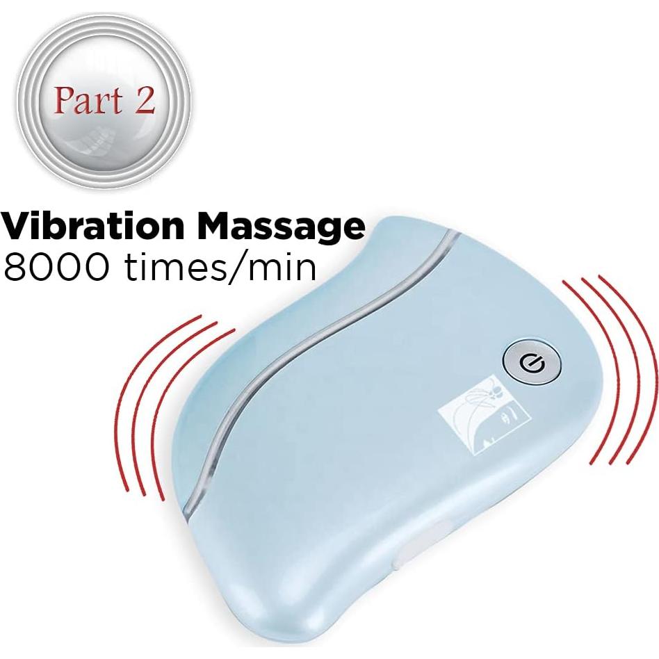 Masajeador Facial Gua Sha Eléctrico 4-en-1 Carolyn's