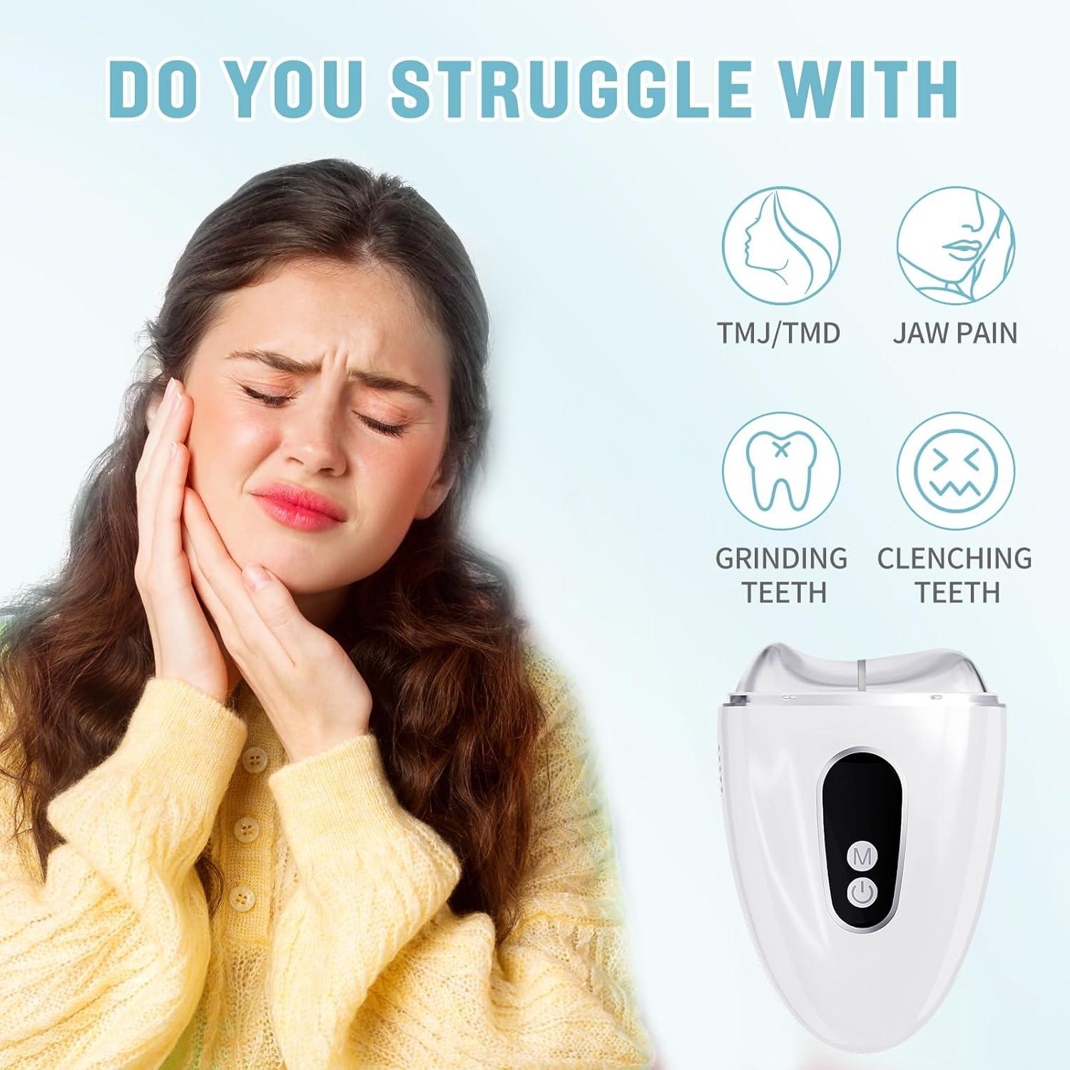 Masajeador Ergonómico TMJ InfiniteRelax con Calentamiento y Vibración