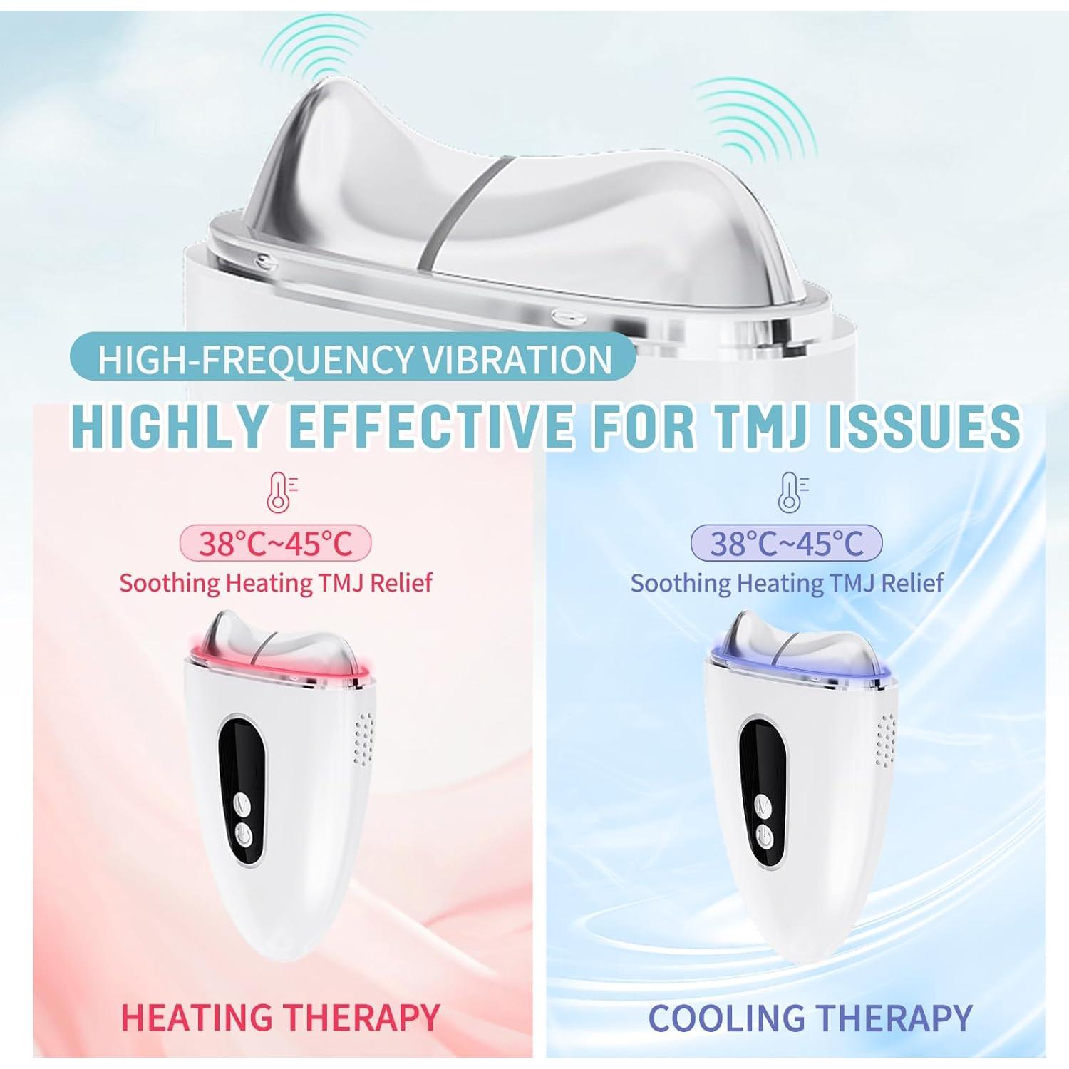 Masajeador Ergonómico TMJ InfiniteRelax con Calentamiento y Vibración