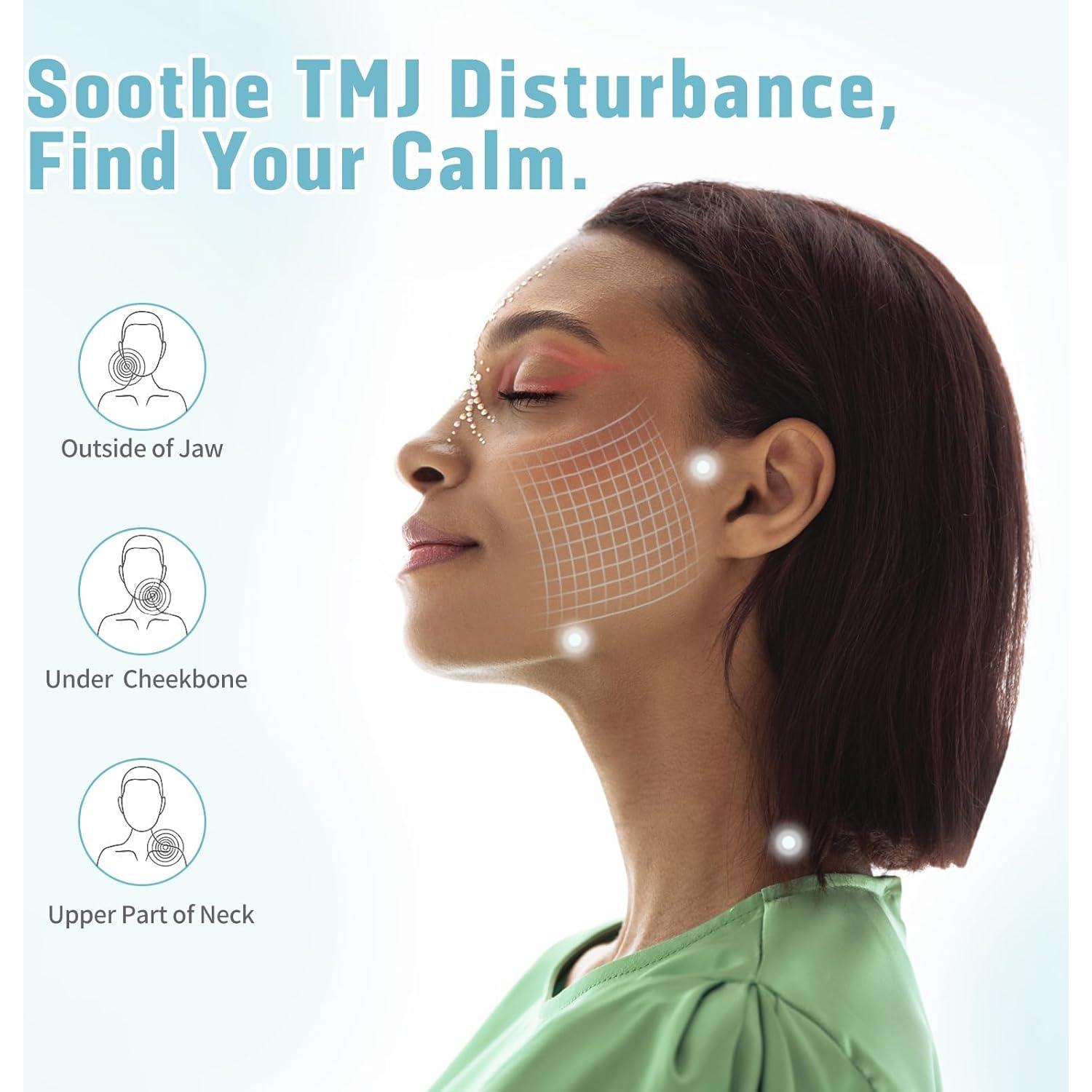 Masajeador Ergonómico TMJ InfiniteRelax con Calentamiento y Vibración