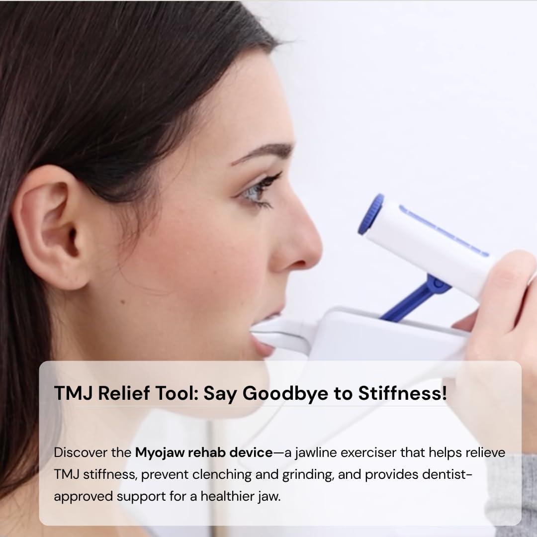 Dispositivo de Rehabilitación MyoJaw TMJ - Alivio de Bruxismo