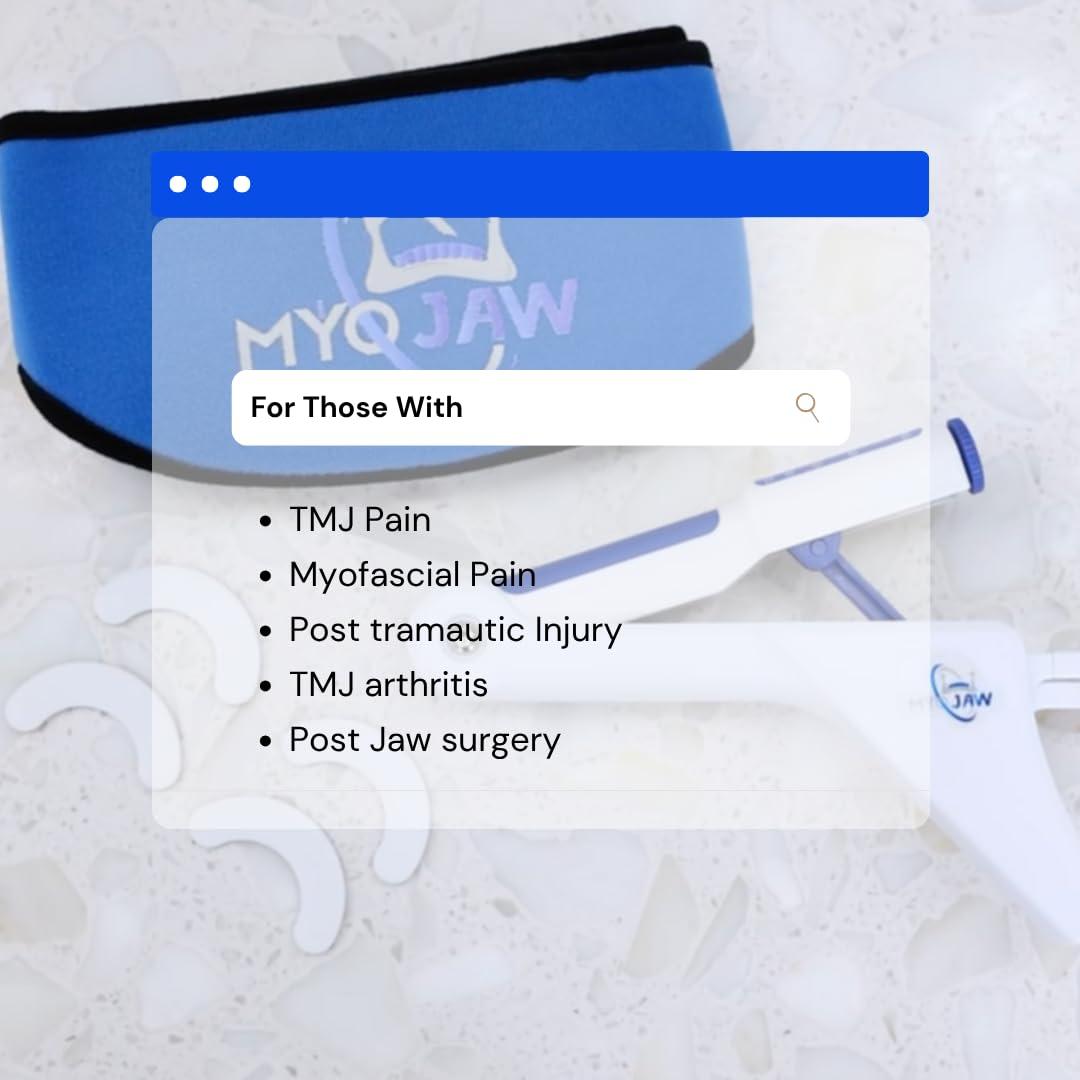 Dispositivo de Rehabilitación MyoJaw TMJ - Alivio de Bruxismo