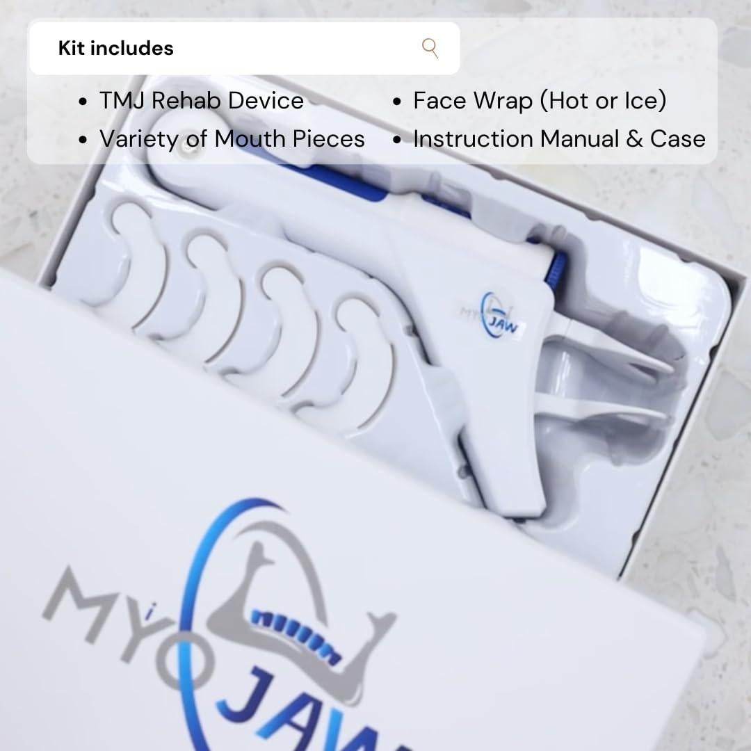 Dispositivo de Rehabilitación MyoJaw TMJ - Alivio de Bruxismo