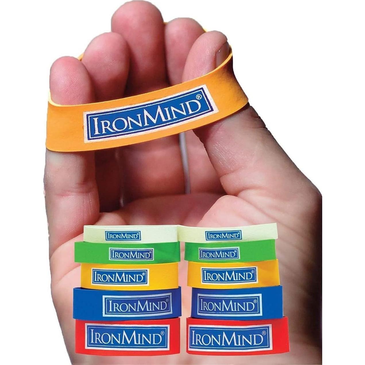 Conjunto Fortalecedores de Agarre IronMind CoC + Bandas