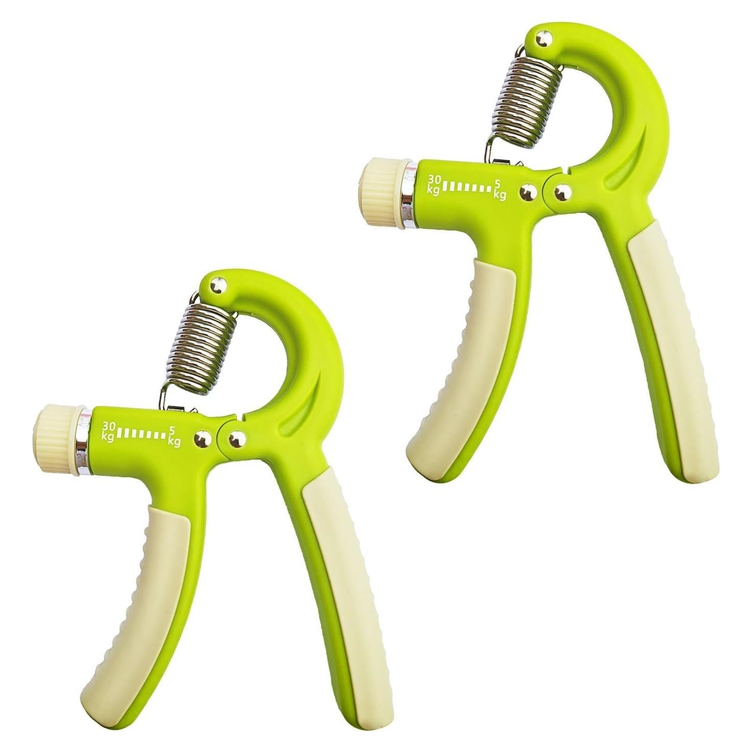 Fortalecedor de Agarre SPDTECH 2 Paquete 5-30kg Verde