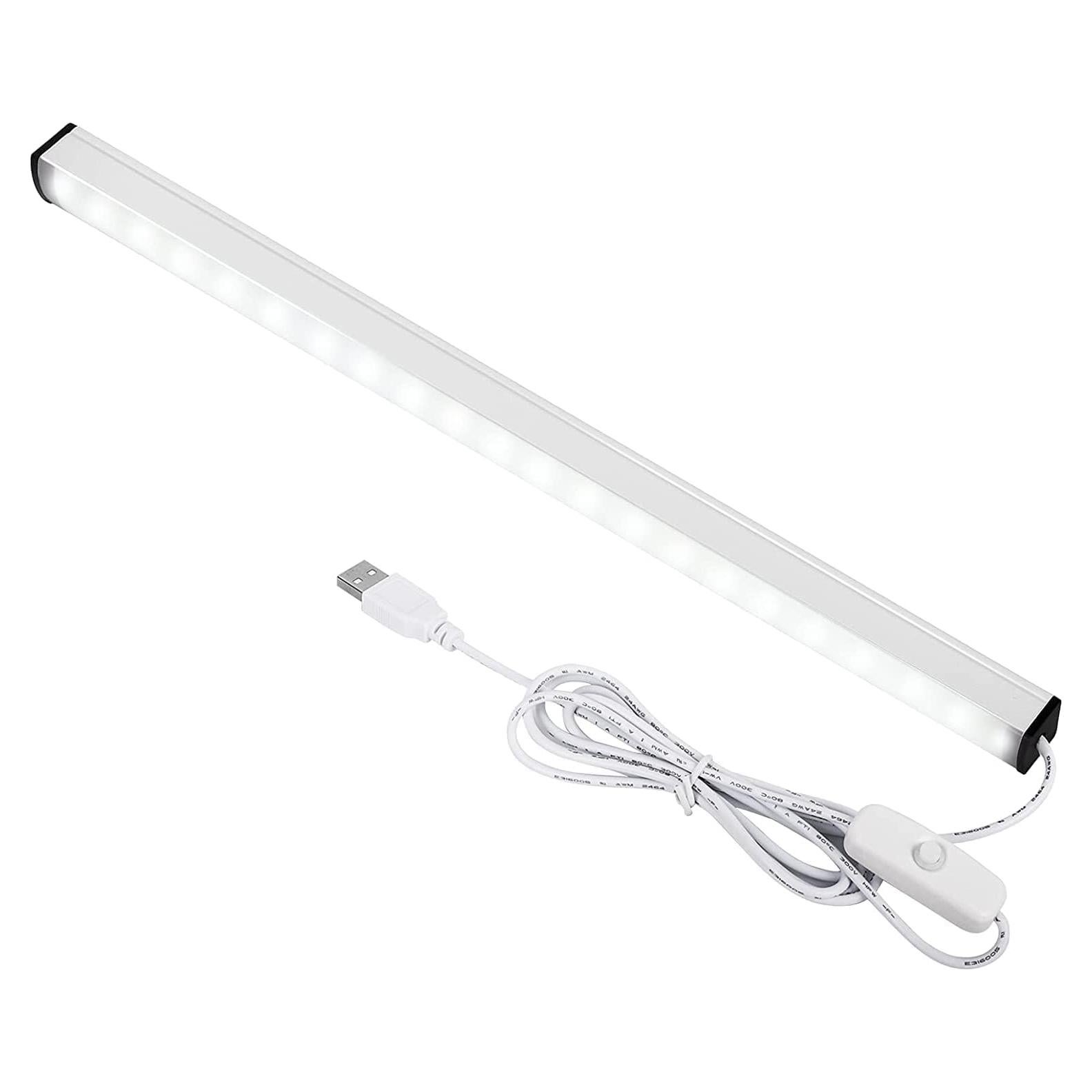 Barra de Luz LED ASOKO 30 cm USB Blanca Fría 6000K