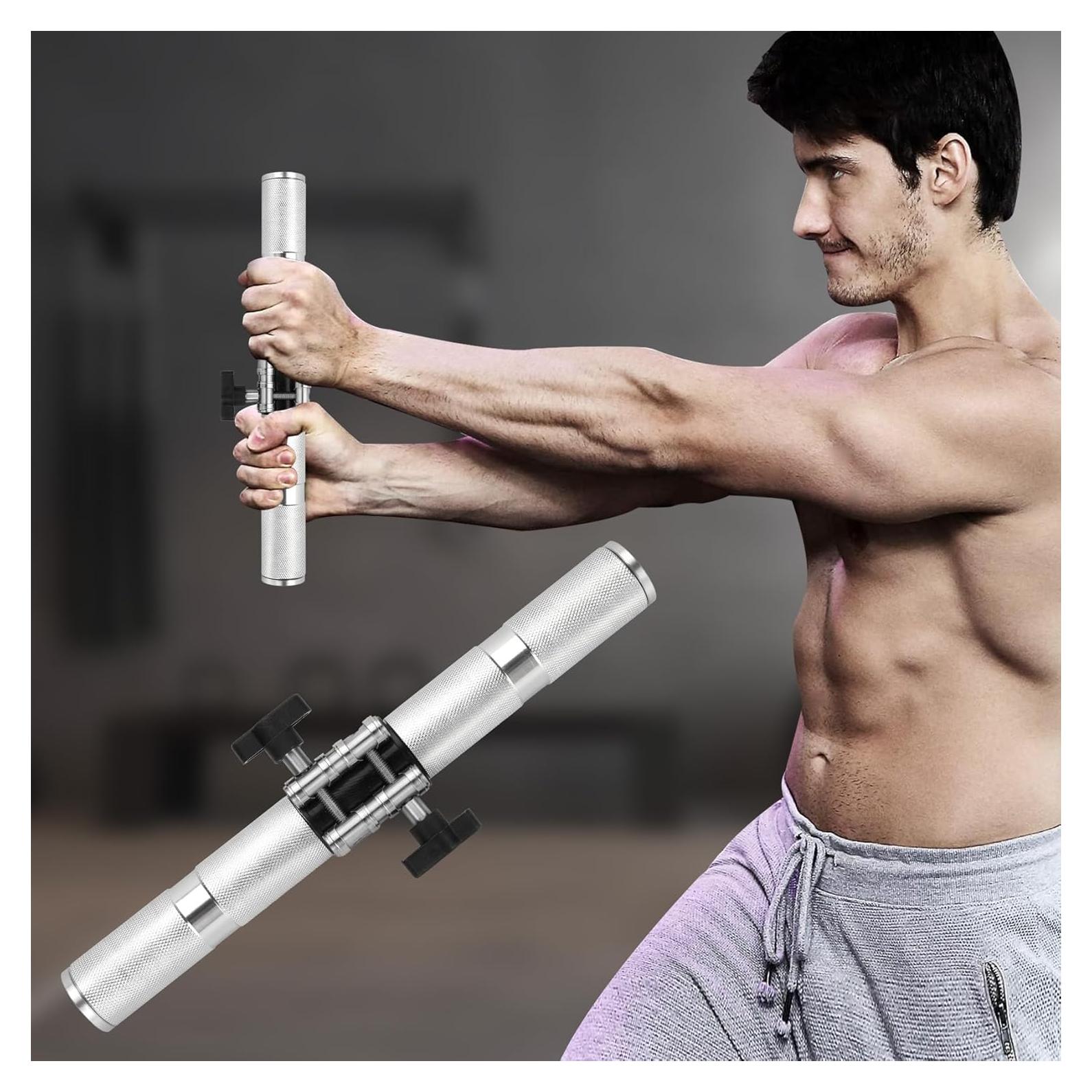 Fortalecedor de Antebrazo Treasea - Hierro, 0.75 kg, Blanco