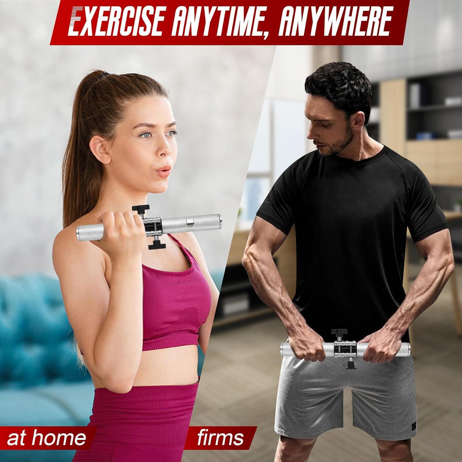 Fortalecedor de Antebrazo Treasea - Hierro, 0.75 kg, Blanco