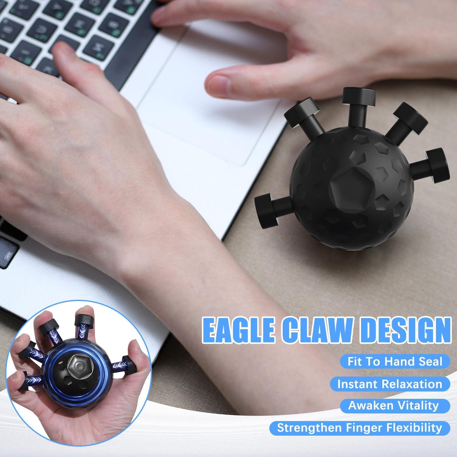 Fortalecedor de Agarre de Dedos Iiglitch - Entrenador de Fuerza Ajustable