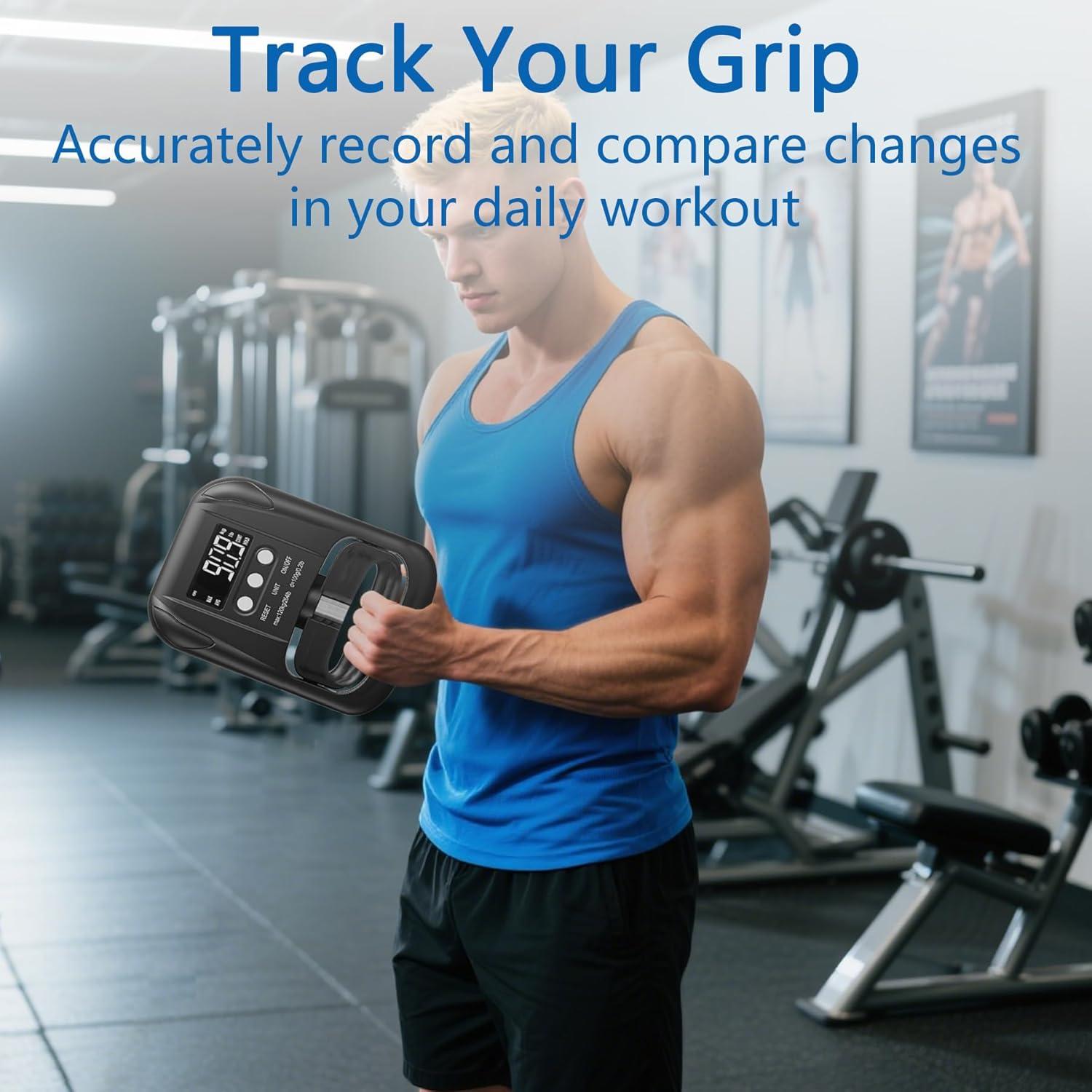 Tester de Fuerza de Agarre Deeberger 120kg Digital Ajustable