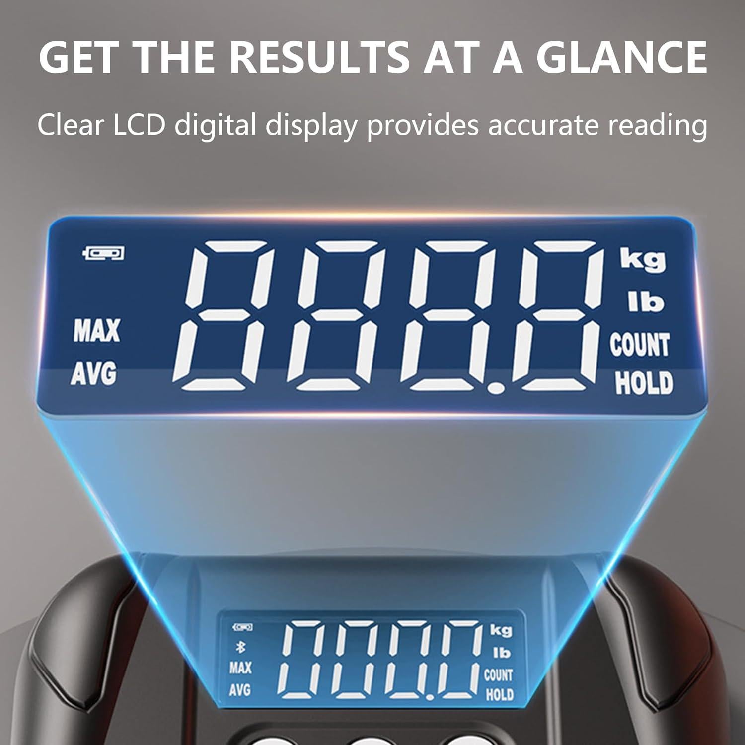 Tester de Fuerza de Agarre Deeberger 120kg Digital Ajustable