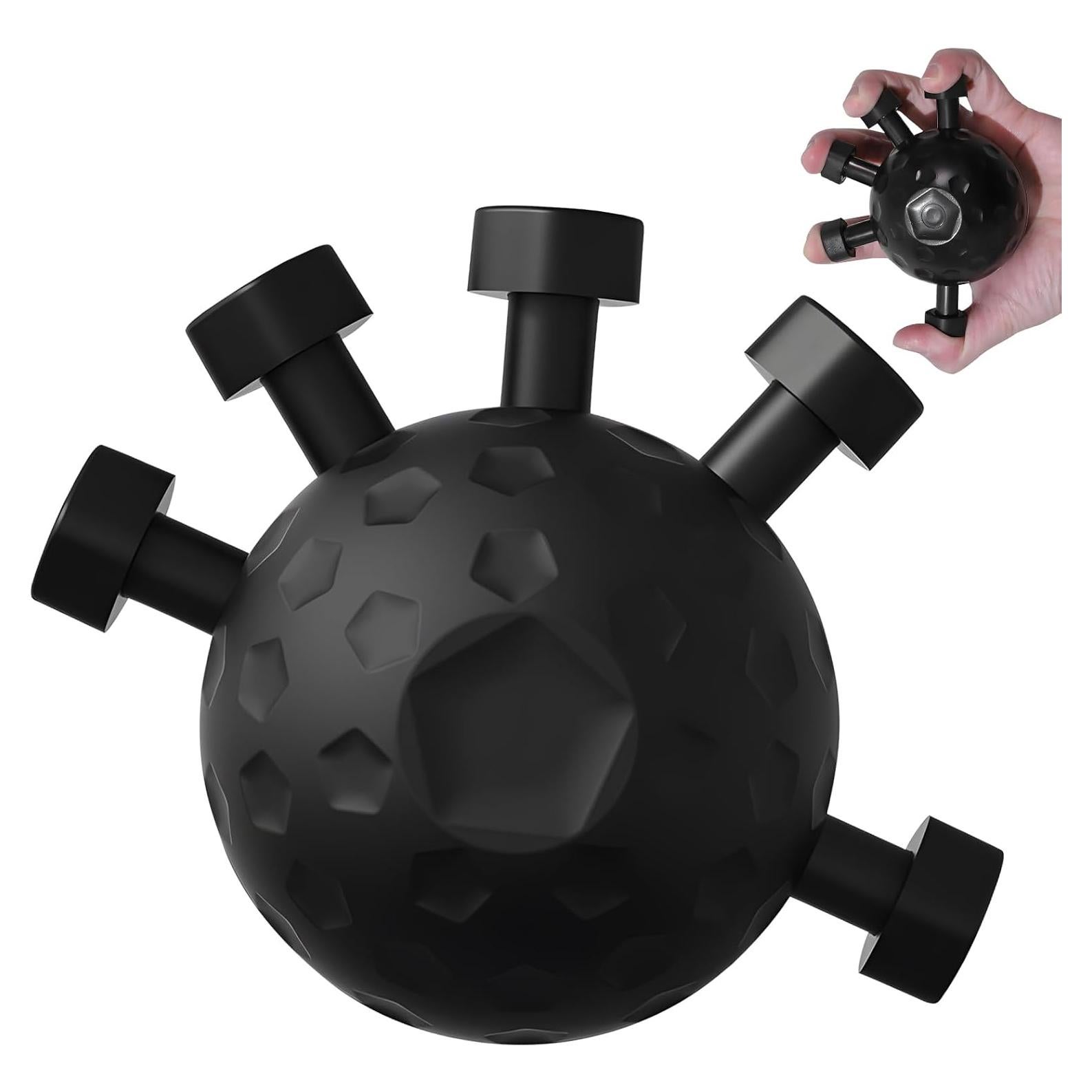 Fortalecedor de Agarre de Dedos Cioevantial Ajustable - Negro