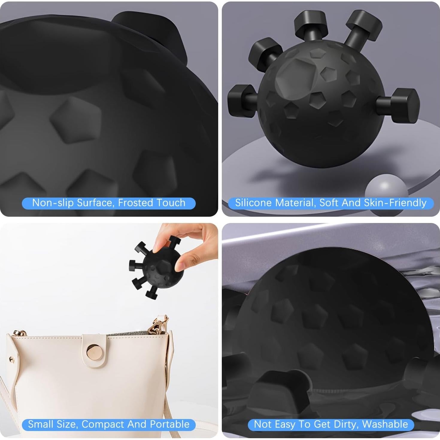 Fortalecedor de Agarre de Dedos Cioevantial Ajustable - Negro