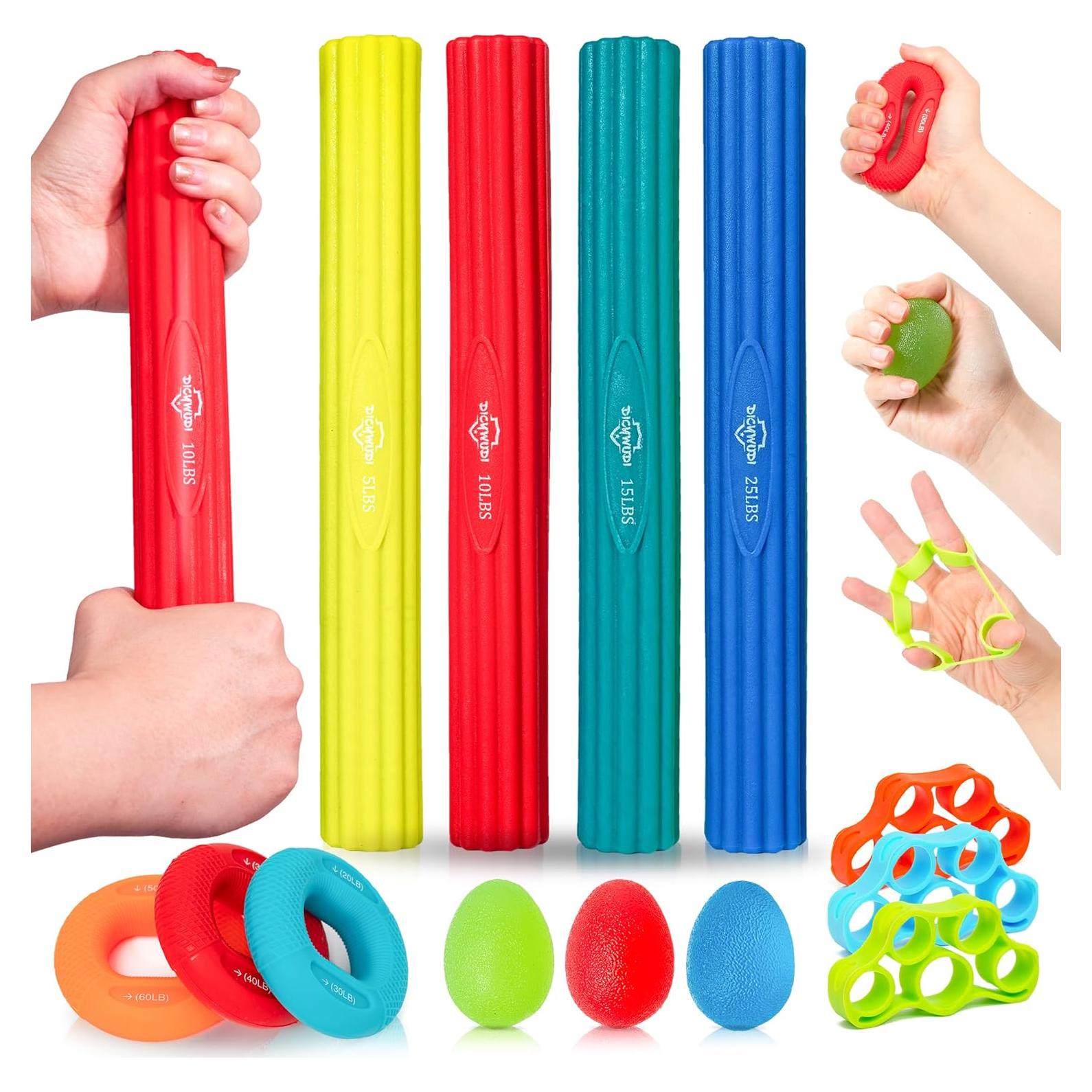 Conjunto de Bar y Fortalecedores de Dedos DICYWUDI 13 Piezas