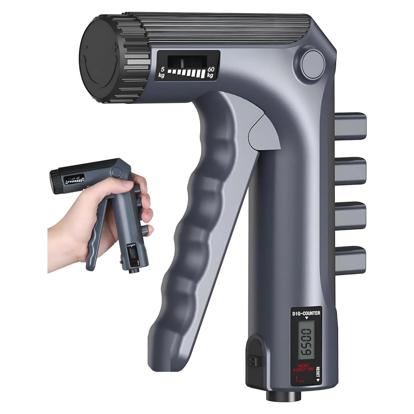 Entrenador de Fuerza de Agarre Gym Panda 2 en 1 Ajustable