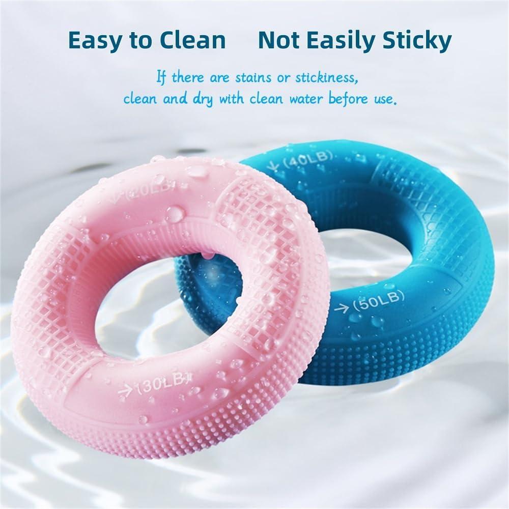 Anillos de Agarre de Silicona AIKESIWAY - 4 PCS, 9-27 kg