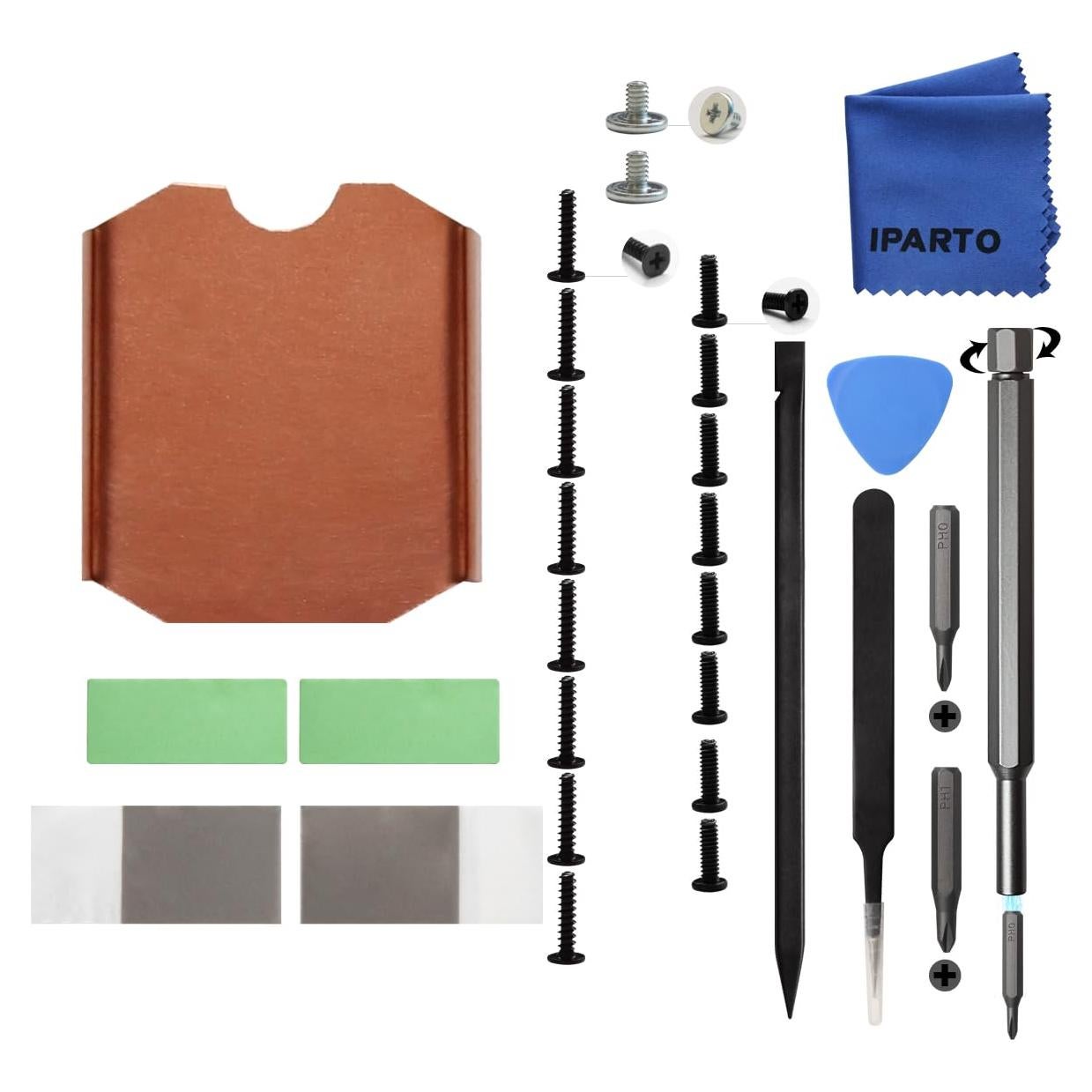 Disipador de Calor para SSD NVME M.2 2230 iParto Steam Deck