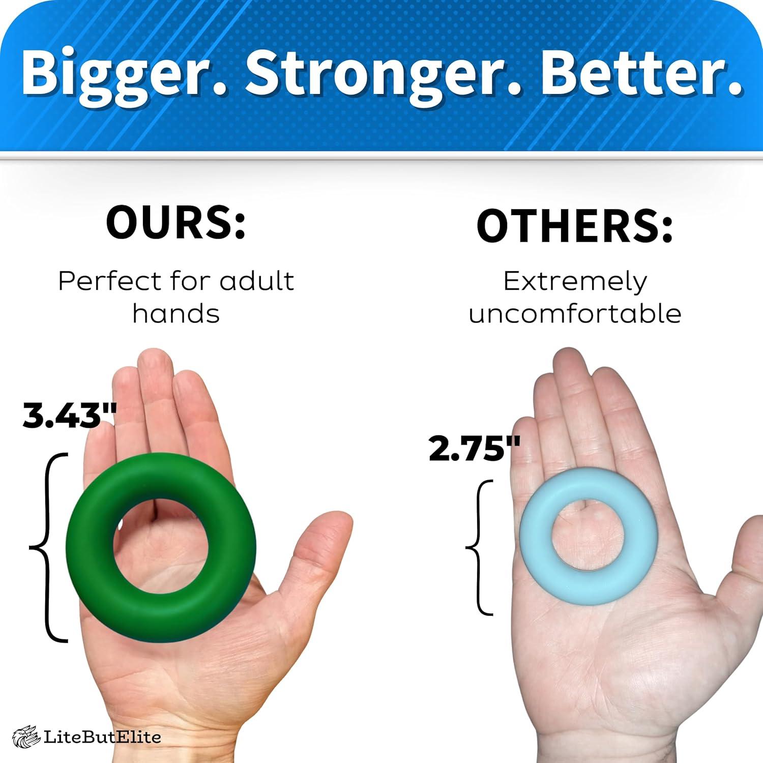 Kit de Entrenador de Fuerza de Agarre LiteButElite - 3 en 1