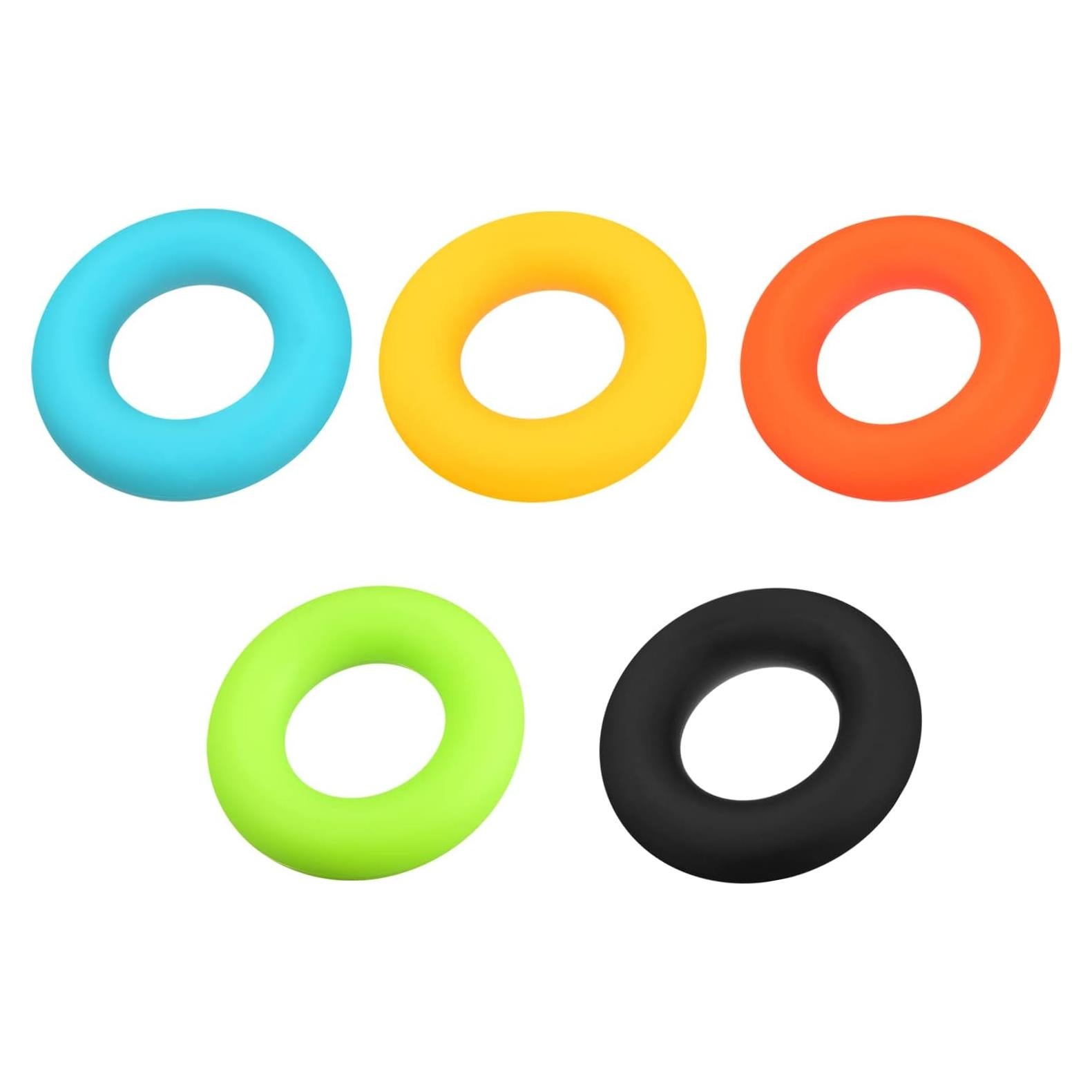 Fortalecedor de Agarre de Mano uxcell 5 Niveles 20-60Lbs Silicona